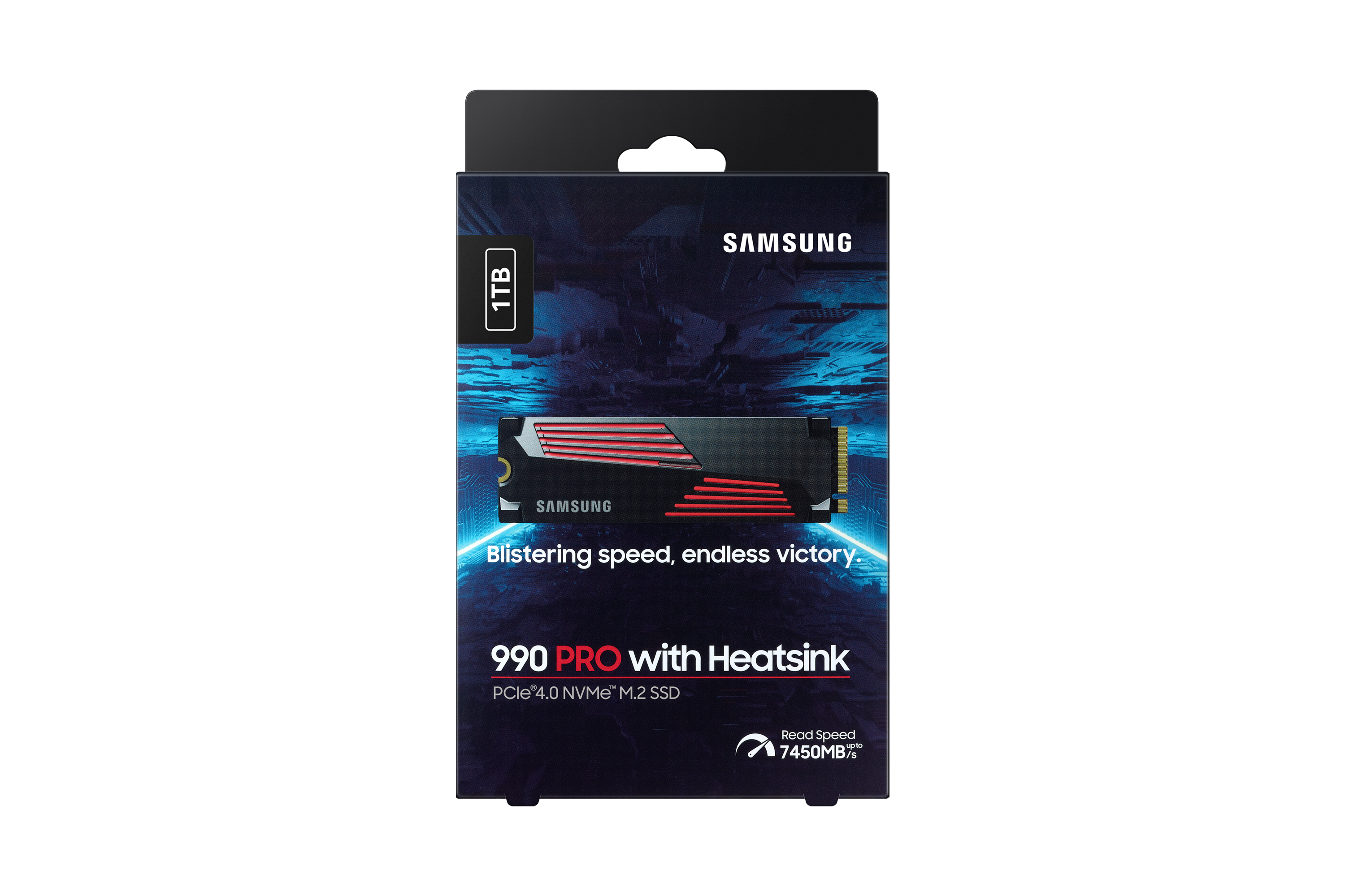 Samsung 990 PRO Heatsink NVMe M.2 SSD 1 TB M.2 PCIe 4.0 3D-NAND TLC