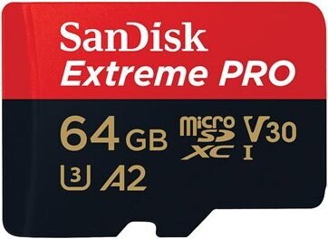 SanDisk Extreme Pro 32 GB microSDXC Speicherkarte (200 MB/s, A2,Class10,U3,V30)