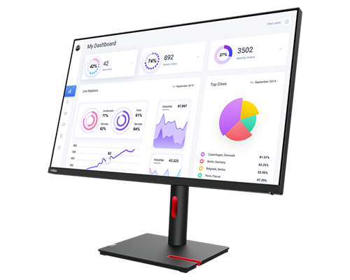 Lenovo ThinkVision T32p-30 80cm (31,5") 4K IPS Monitor HDMI/DP/USB-C Pivot HV