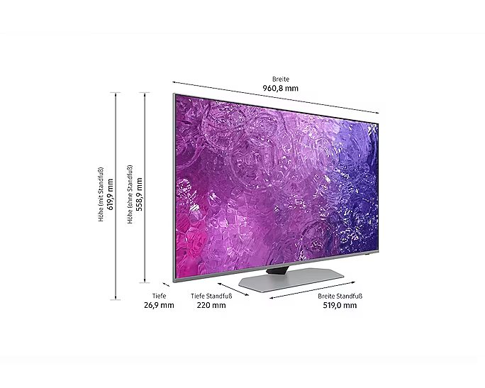 ++ TV Cyberport MiniLED Hz Neo Smart Samsung Fernseher 43\