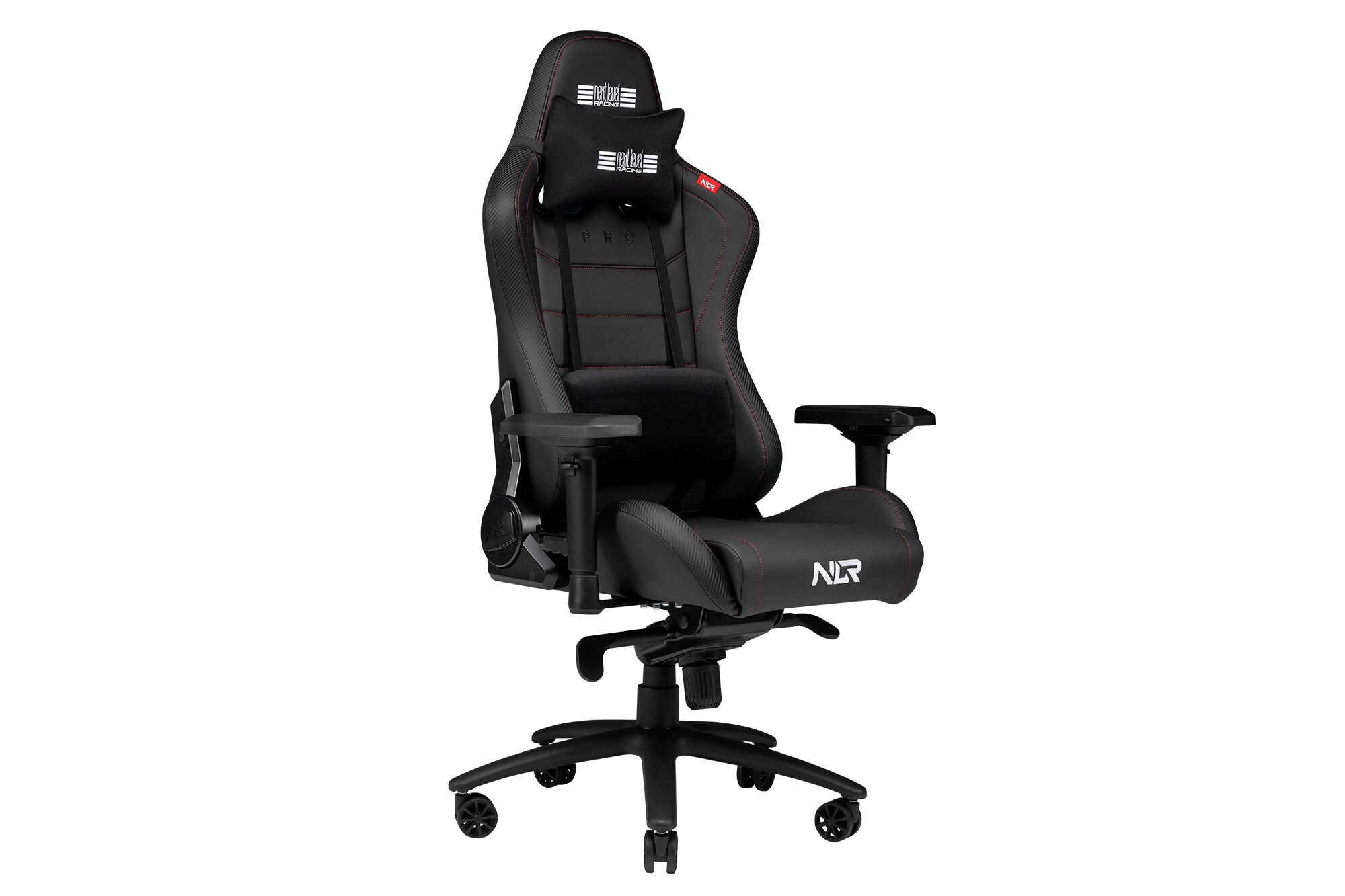 Next Level Racing Pro Gaming Chair Black Leather Edition