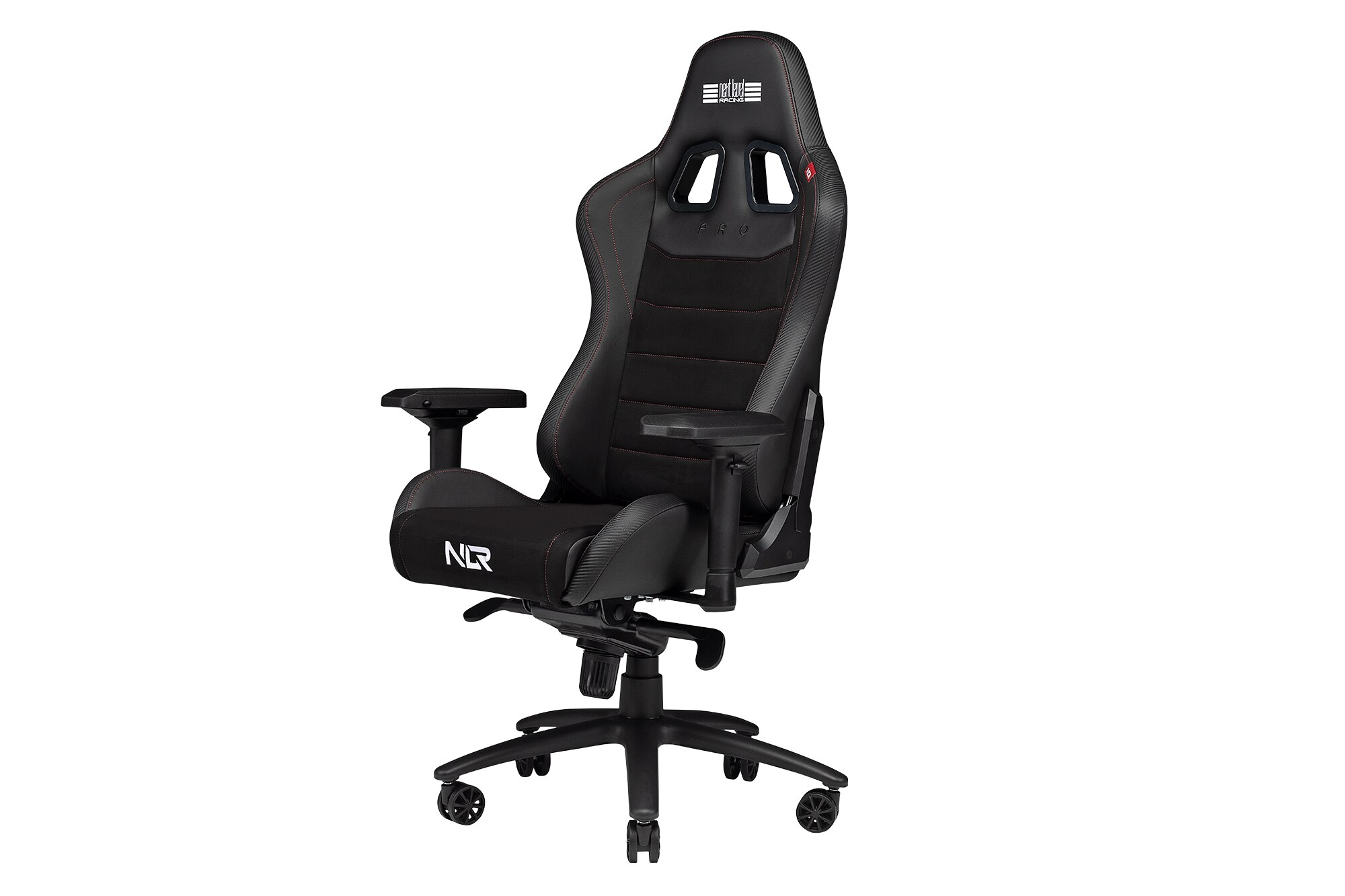 Next Level Racing Pro Gaming Chair Black Leather &amp; Suede Edition