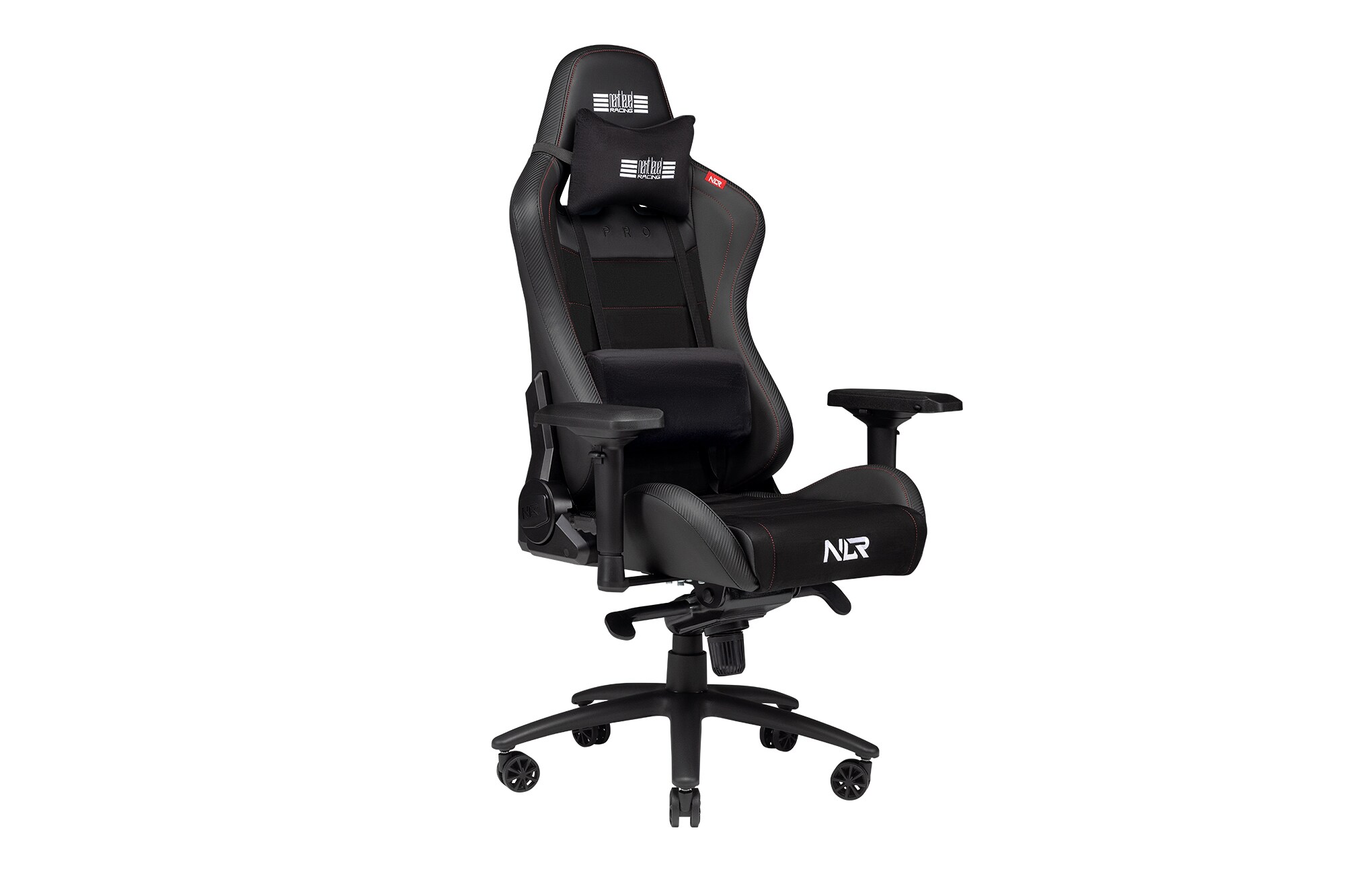 Next Level Racing Pro Gaming Chair Black Leather &amp; Suede Edition