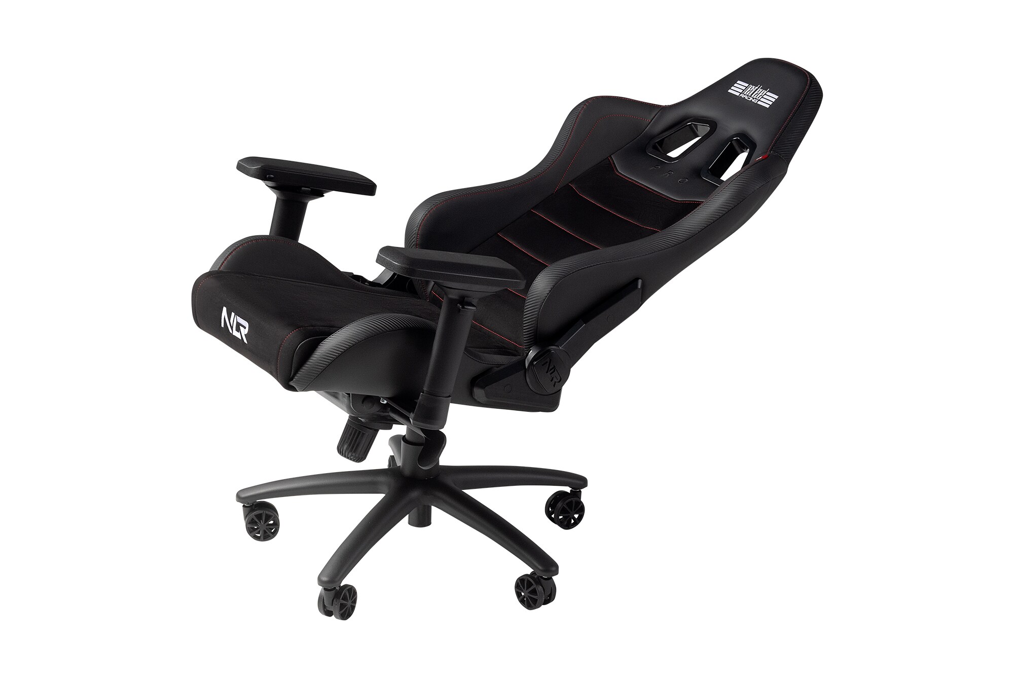 Next Level Racing Pro Gaming Chair Black Leather &amp; Suede Edition