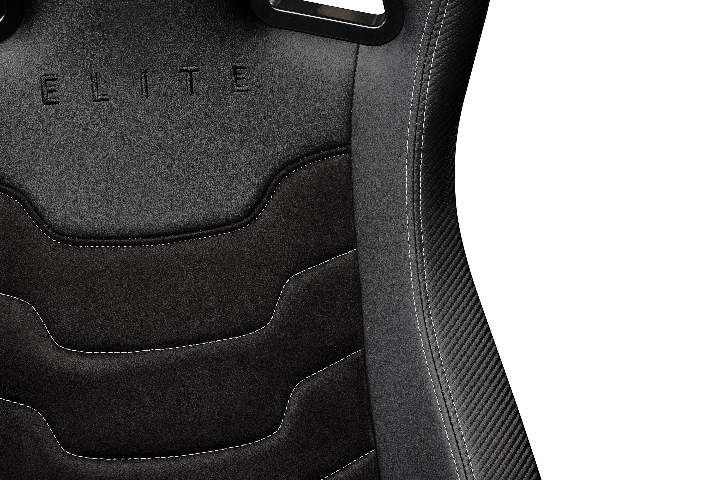 Next Level Racing Elite Chair Black Leather &amp; Suede Edition