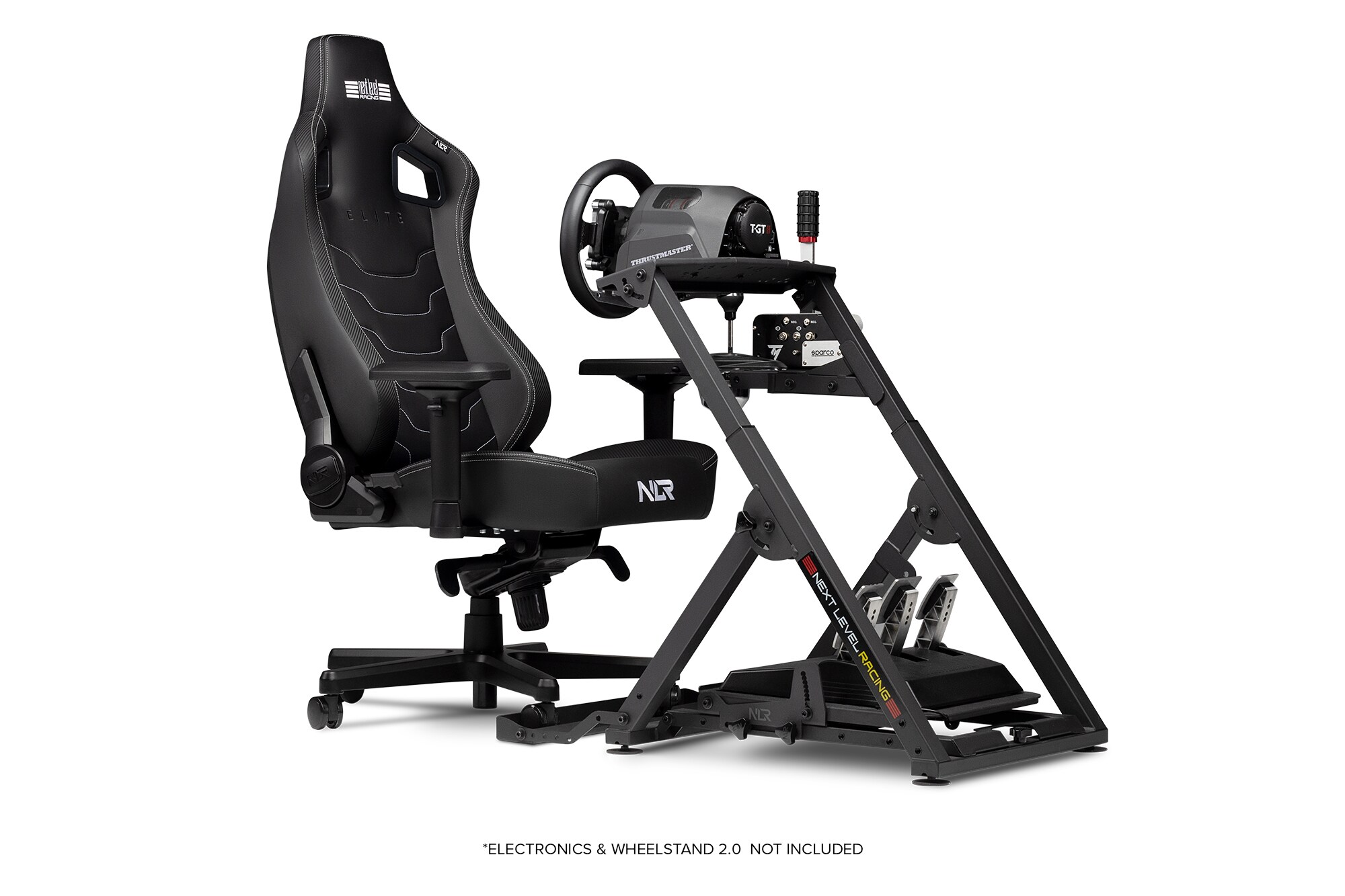 Next Level Racing Elite Chair Black Leather Edition