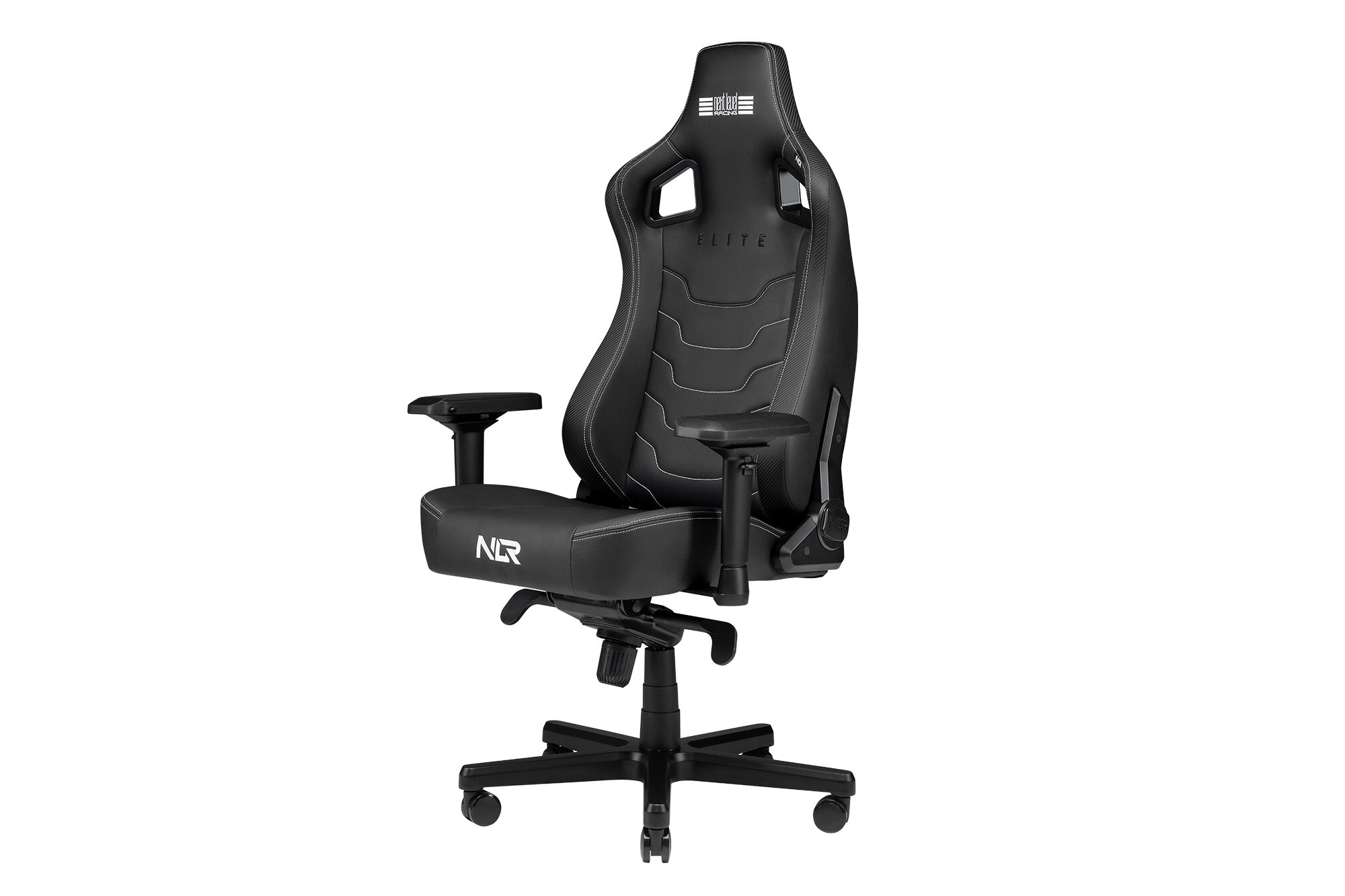 Next Level Racing Elite Chair Black Leather Edition