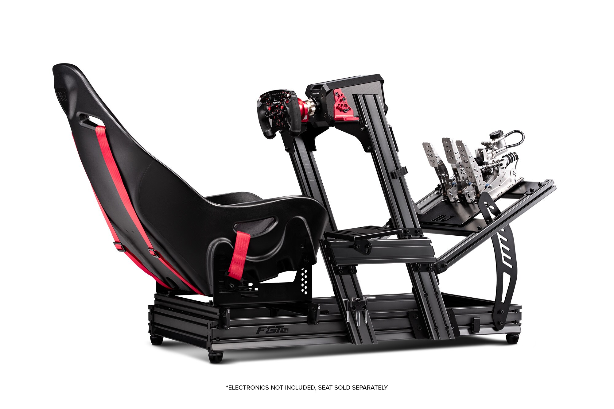 Next Level Racing F-GT Elite Alu Simulator Cockpit - Front &amp; Side Mount Edt