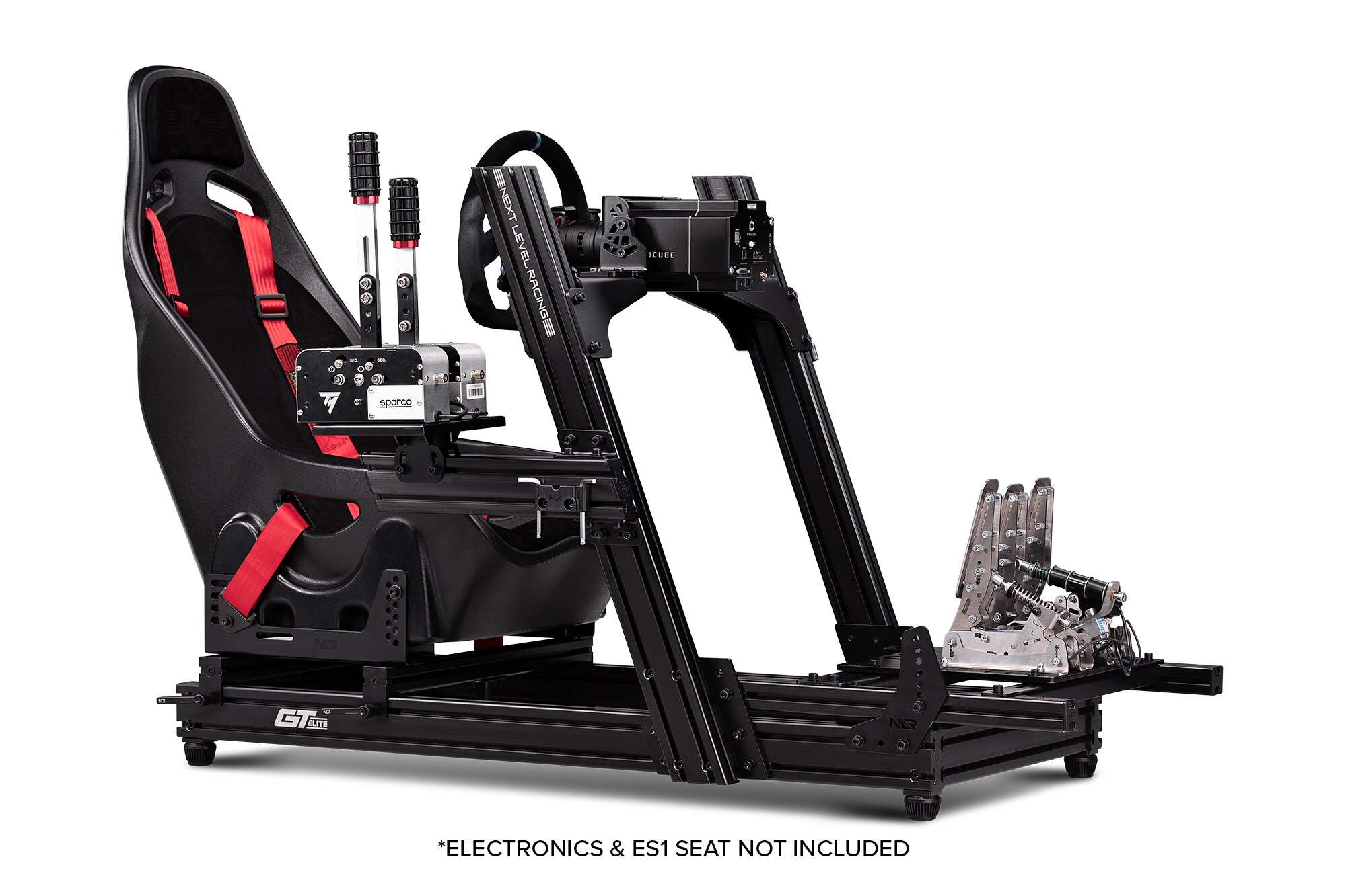 Next Level Racing GT Elite Alu Simulator Cockpit - Front and Side Mount Edt