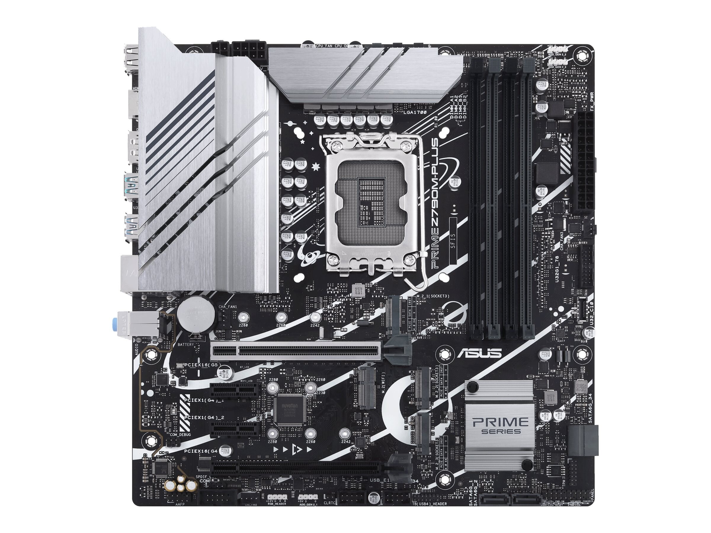 ASUS PRIME Z790M-PLUS mATX Gaming Mainboard Sockel 1700 DP/HDMI/M.2/USB-C