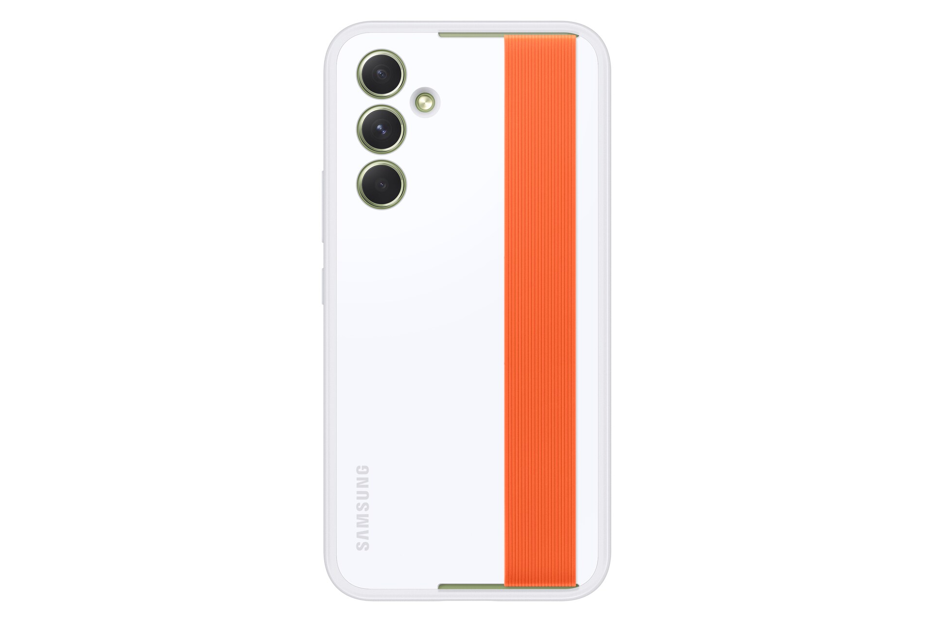 Samsung Haze Grip Case EF-XA546 für Galaxy A54 (5G), Weiß