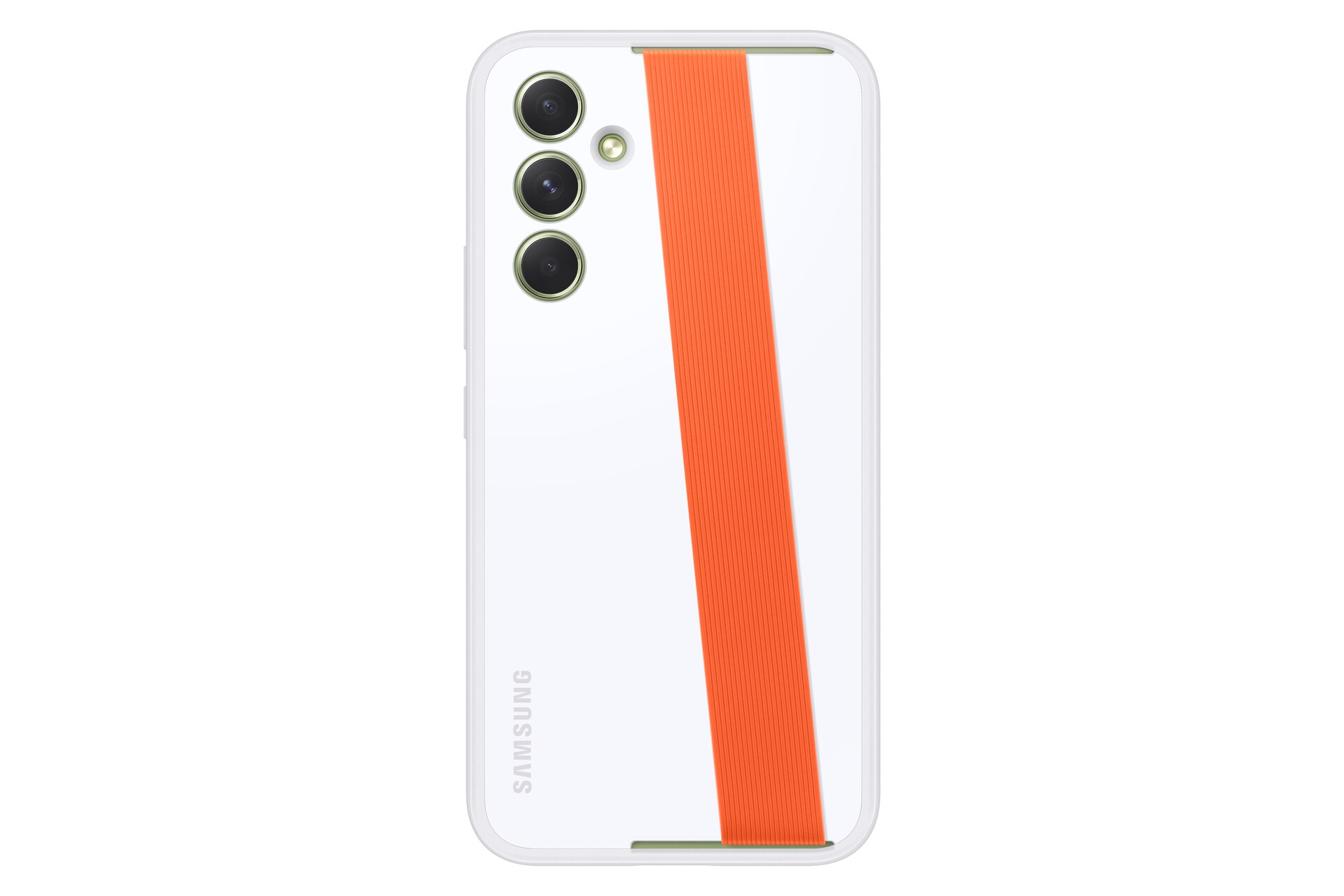 Samsung Haze Grip Case EF-XA546 für Galaxy A54 (5G), Weiß