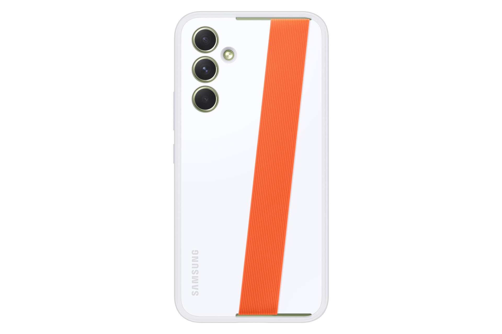 Samsung Haze Grip Case EF-XA546 für Galaxy A54 (5G), Weiß