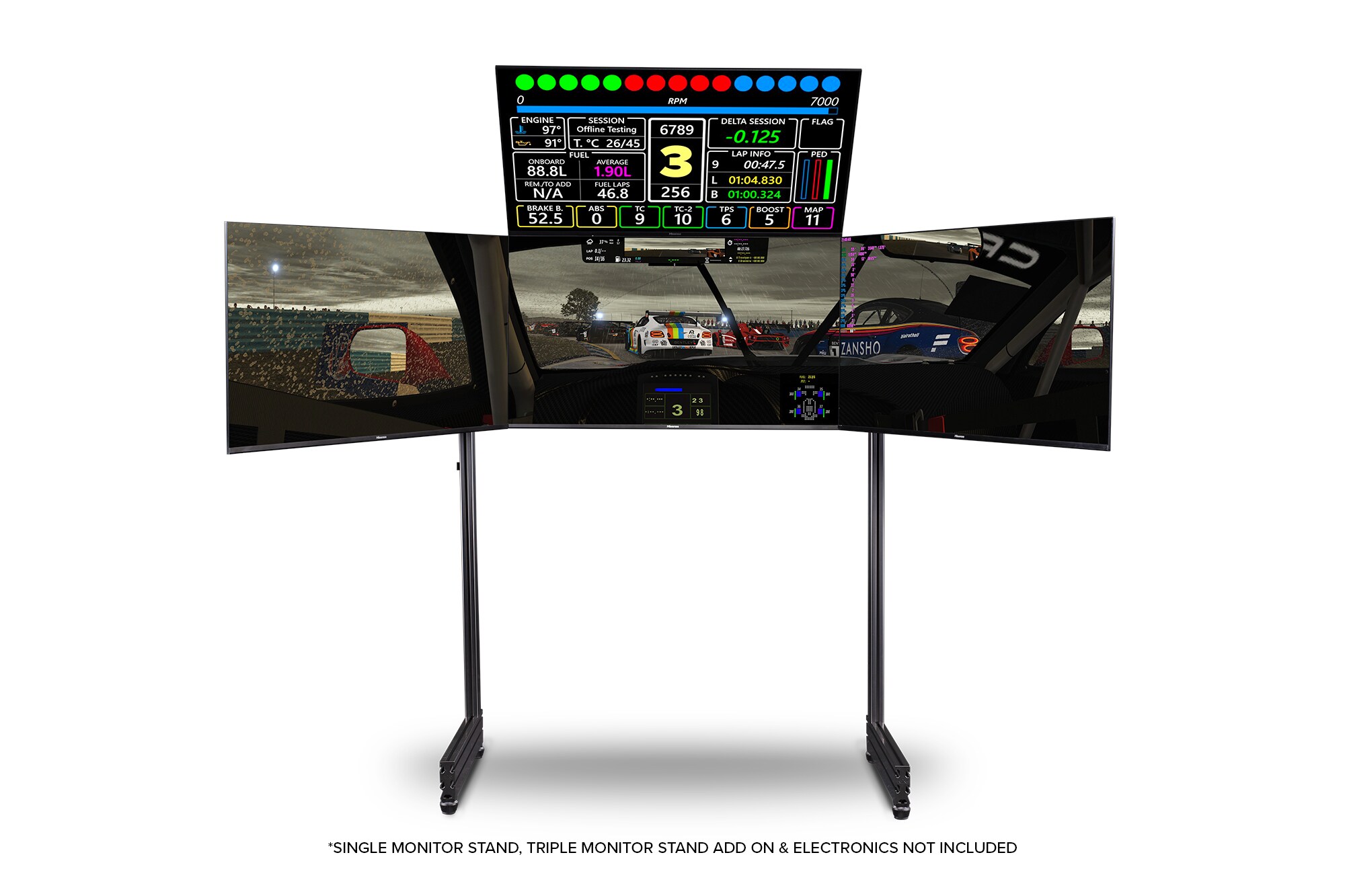 Next Level Racing Elite Overhead Monitor Stand Add On