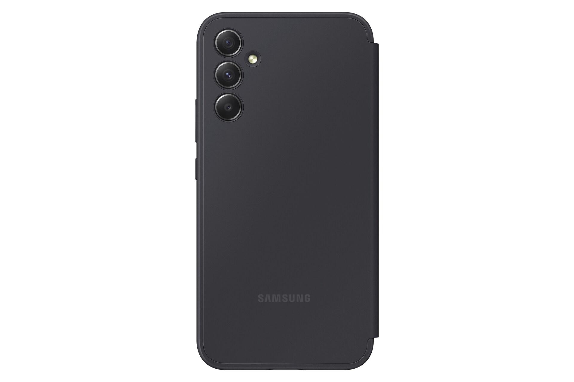 Samsung Smart View Wallet Case EF-ZA346 für Galaxy A34 (5G), Schwarz