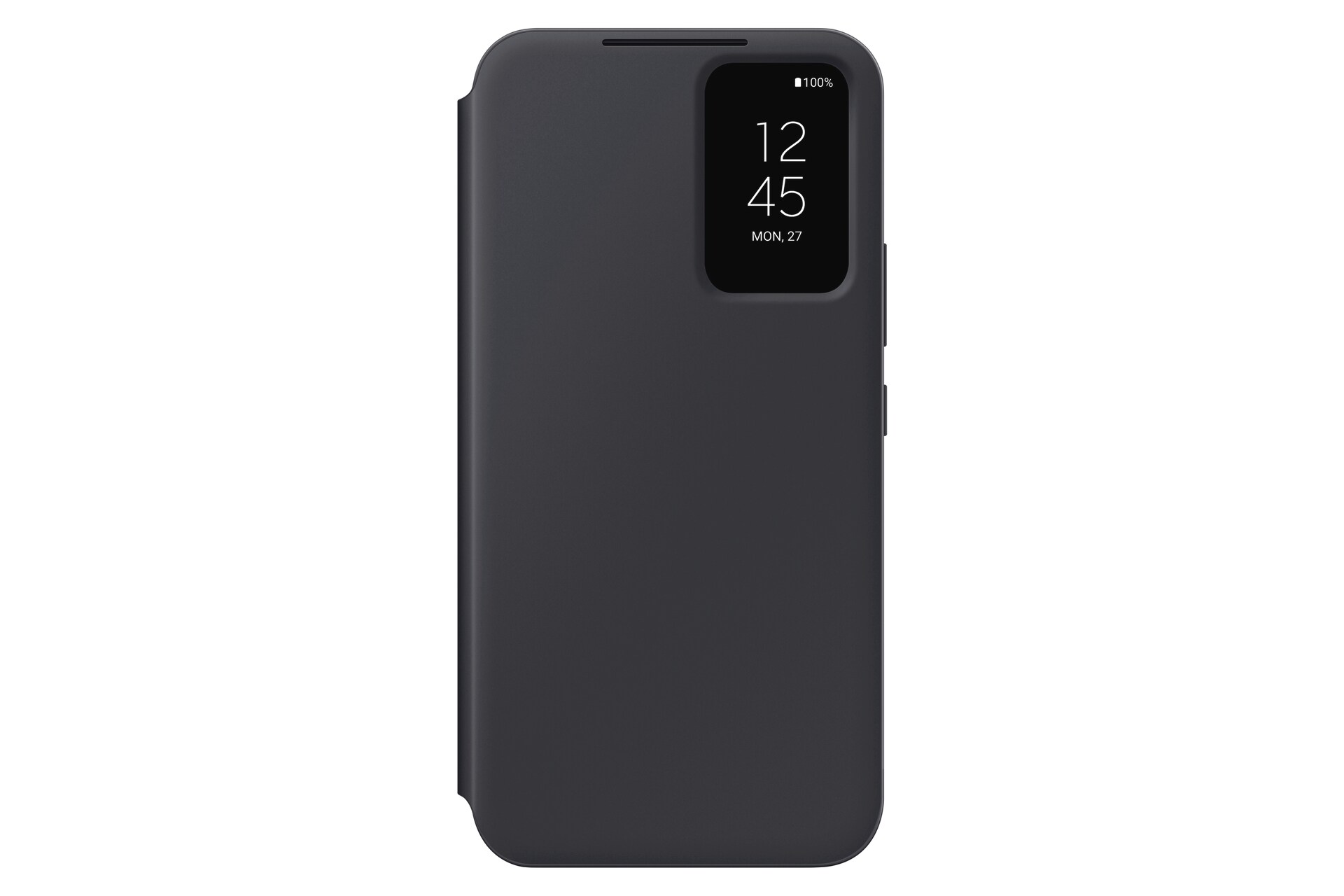 Samsung Smart View Wallet Case EF-ZA546 für Galaxy A54 (5G), Schwarz