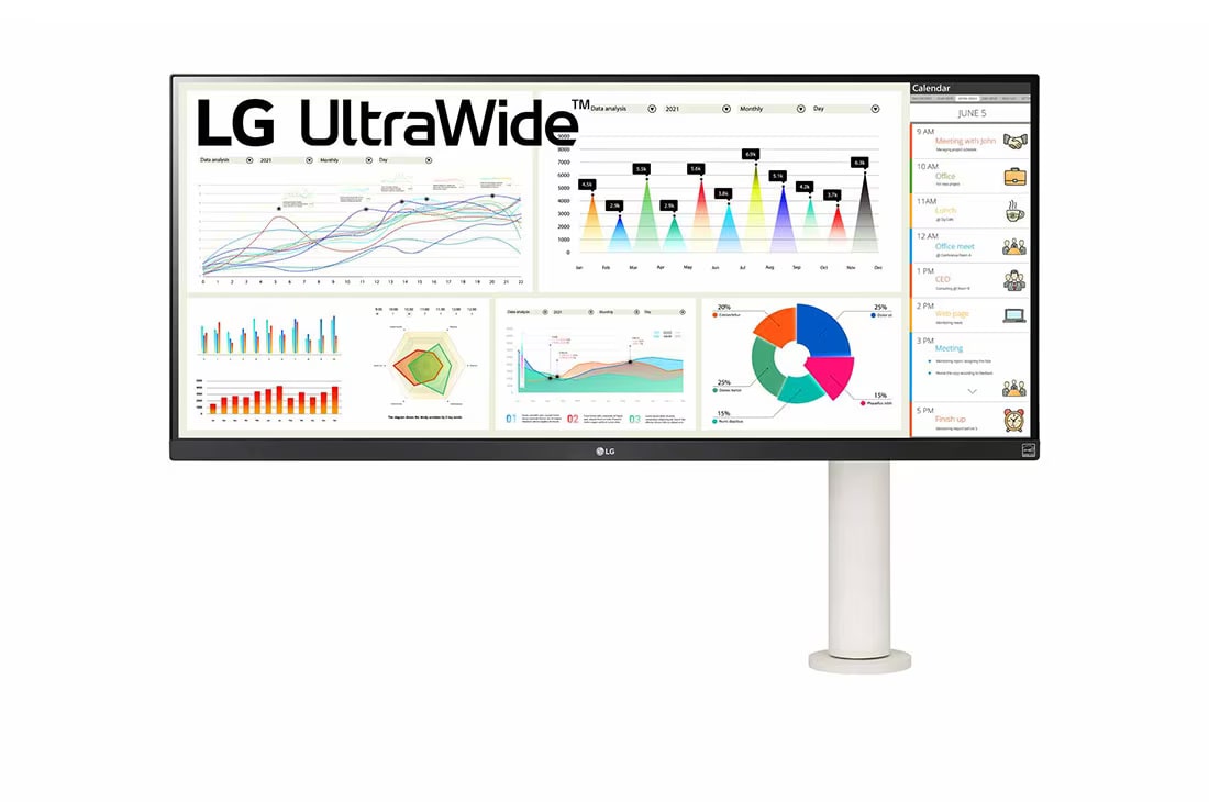 LG 34WQ68X-W 86,7cm (34") QHD IPS Monitor HDMI/DP/USB-C 99%sRGB HDR HV