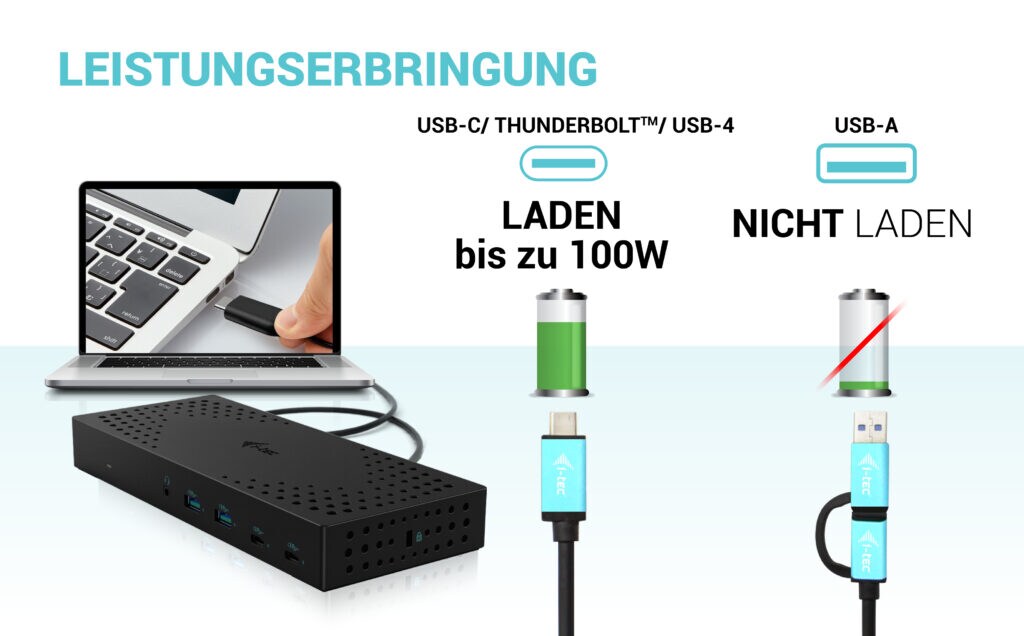 i-tec USB-C Tripple-4K Docking Gen2 + 100W PD