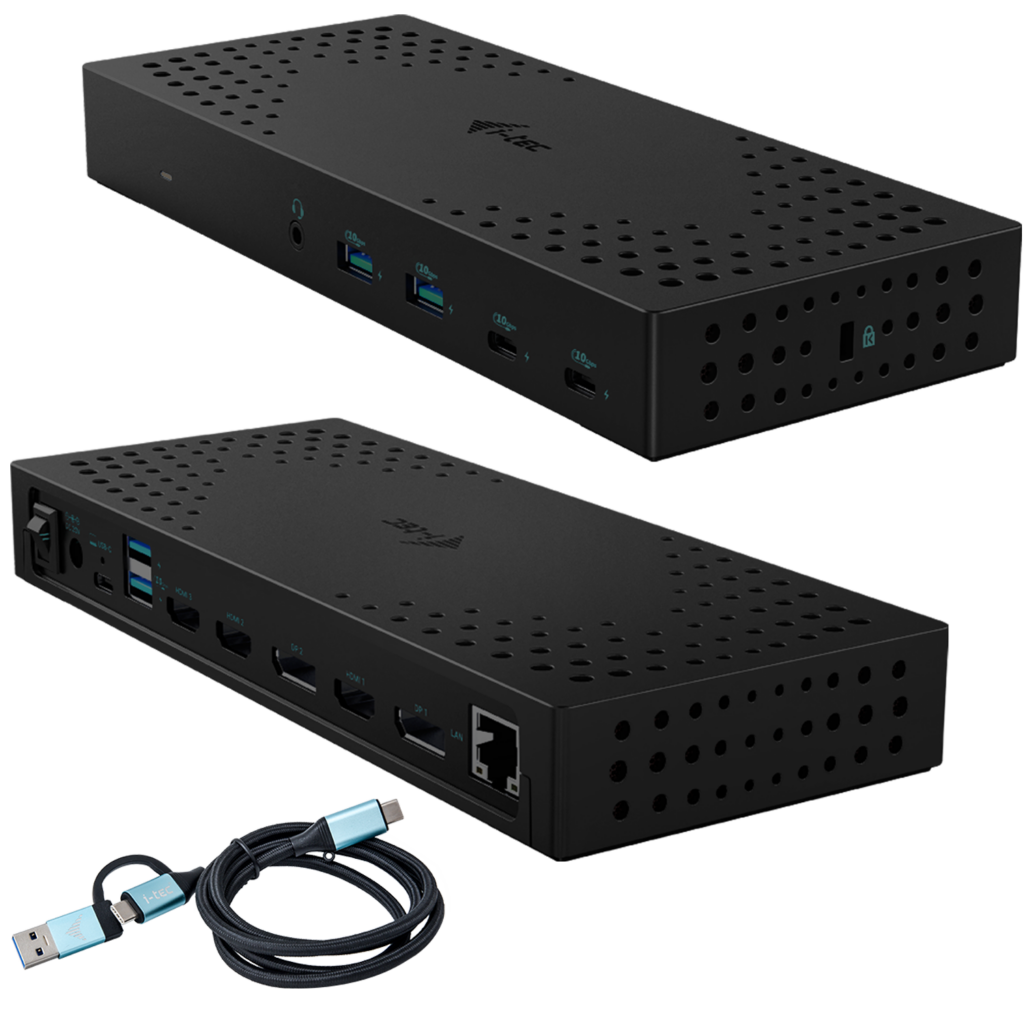 i-tec USB-C Tripple-4K Docking Gen2 + 100W PD