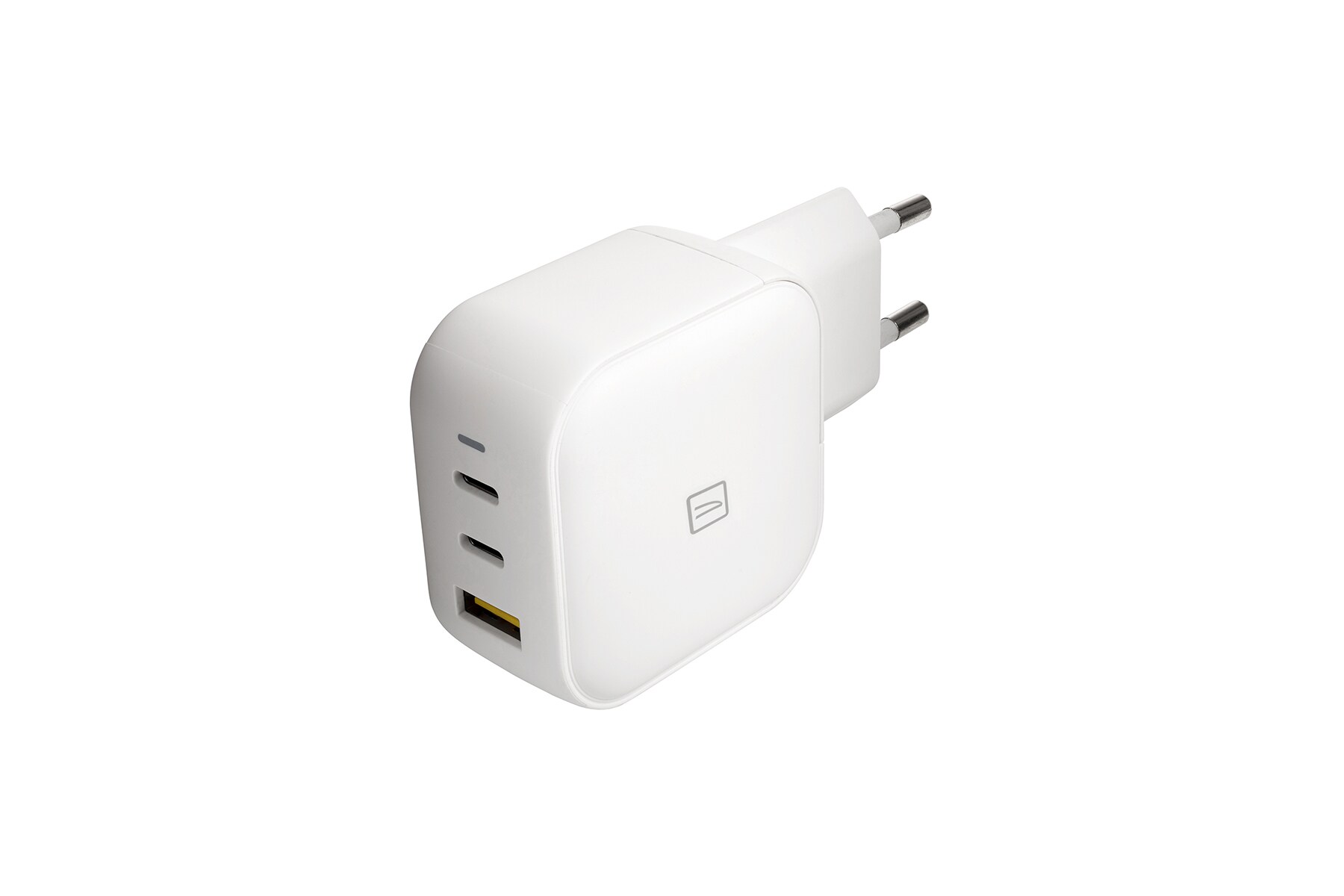 Tucano 65W GAN USB WALL CHARGER, Wandladegerät mit EU-Stecker, weiss