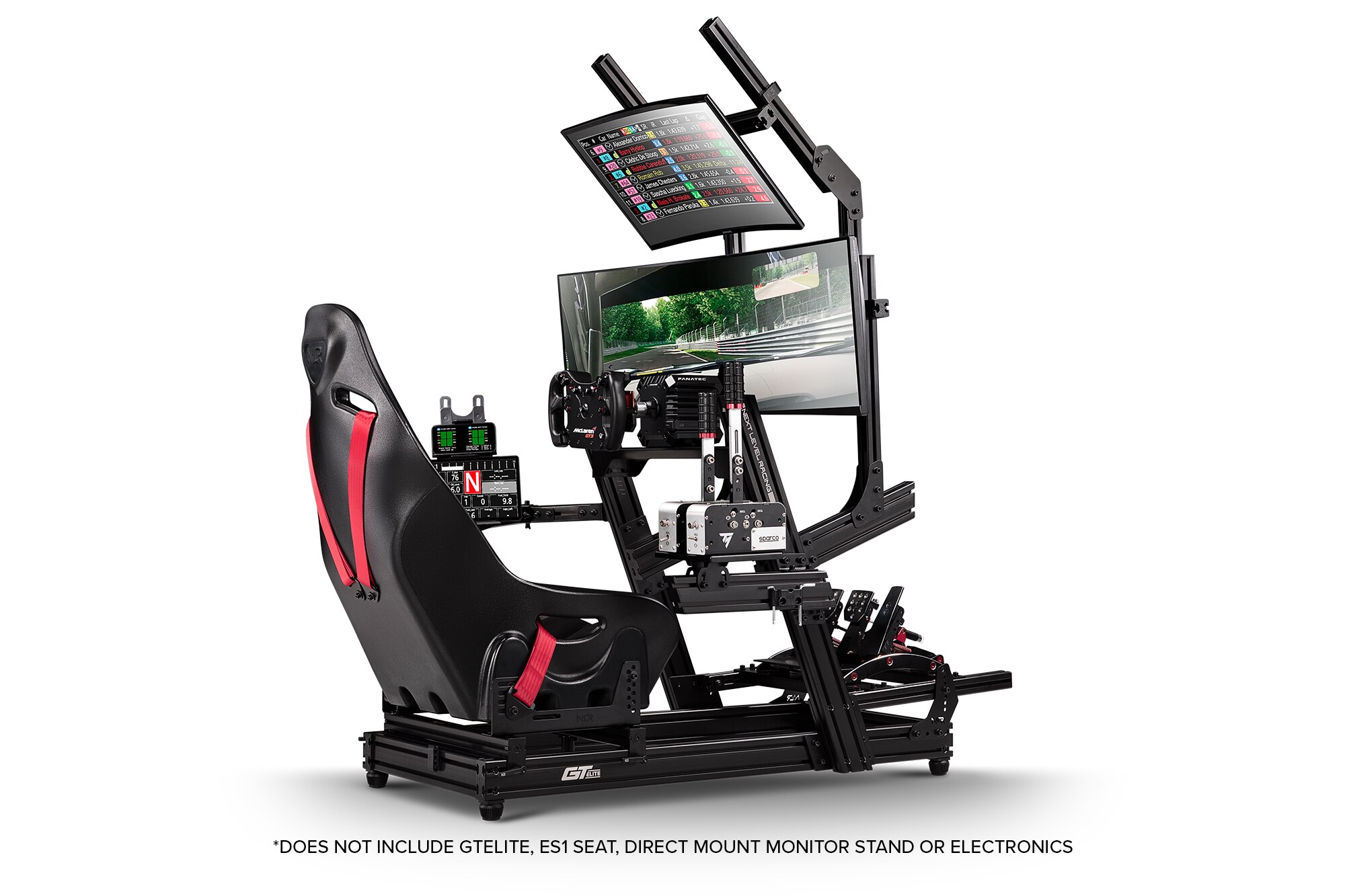 Next Level Racing GT Elite Direct Mount Overhead Monitor Add-On Black