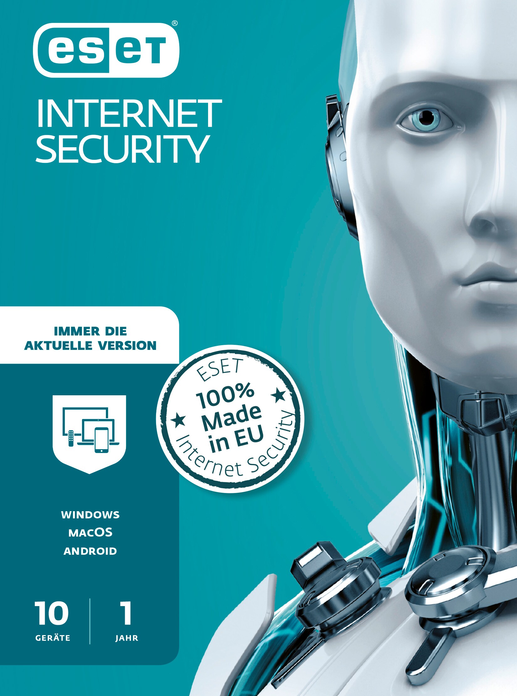 ESET Internet Security 2023 - 10 User/Devices - 1 Jahr - Lizenz ESD