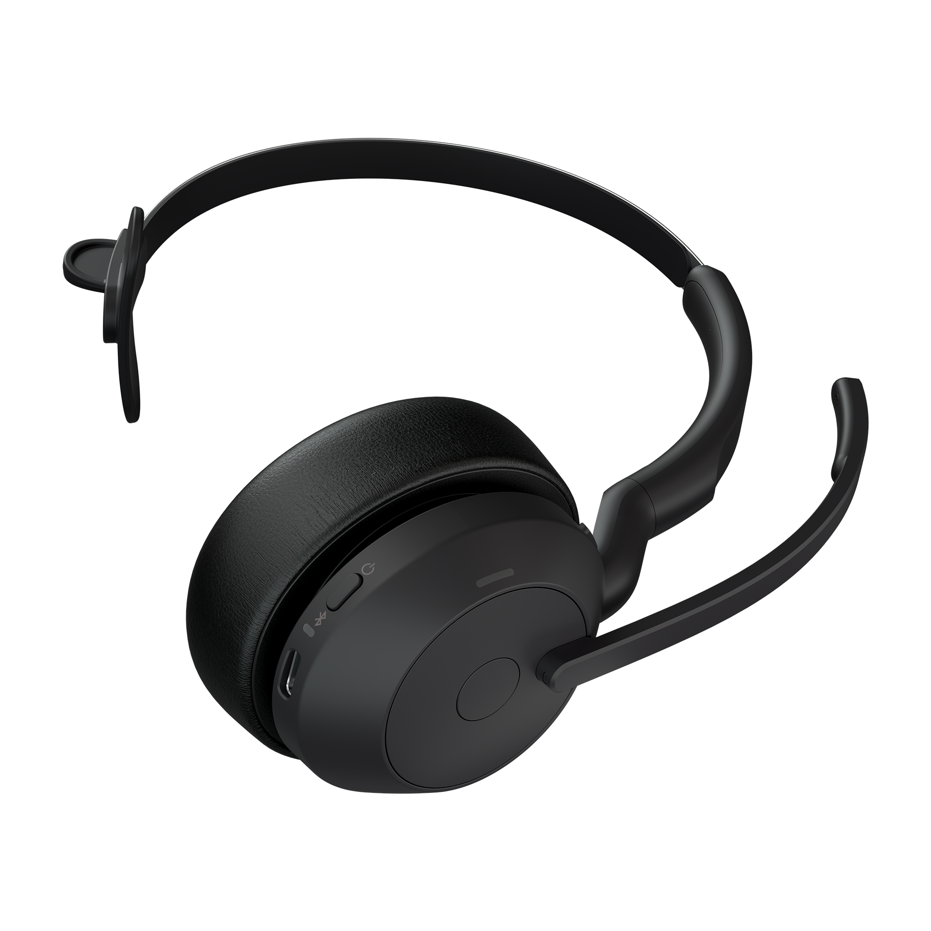 Jabra Evolve2 55 UC Mono USB Headset schwarz USB-C