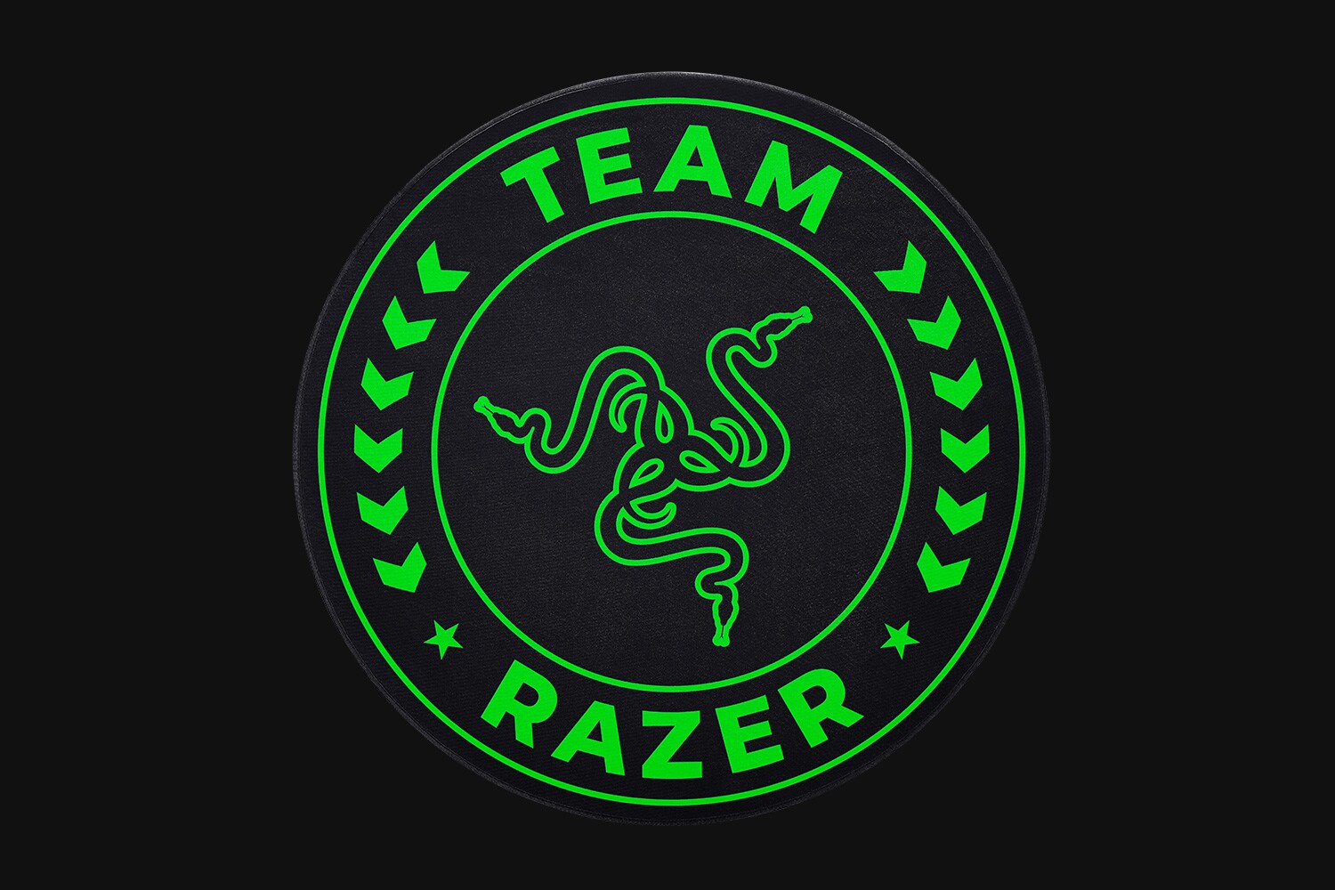 TEAM RAZER FLOOR RUG flexible/weiche Matte für deinen Gaming Chair