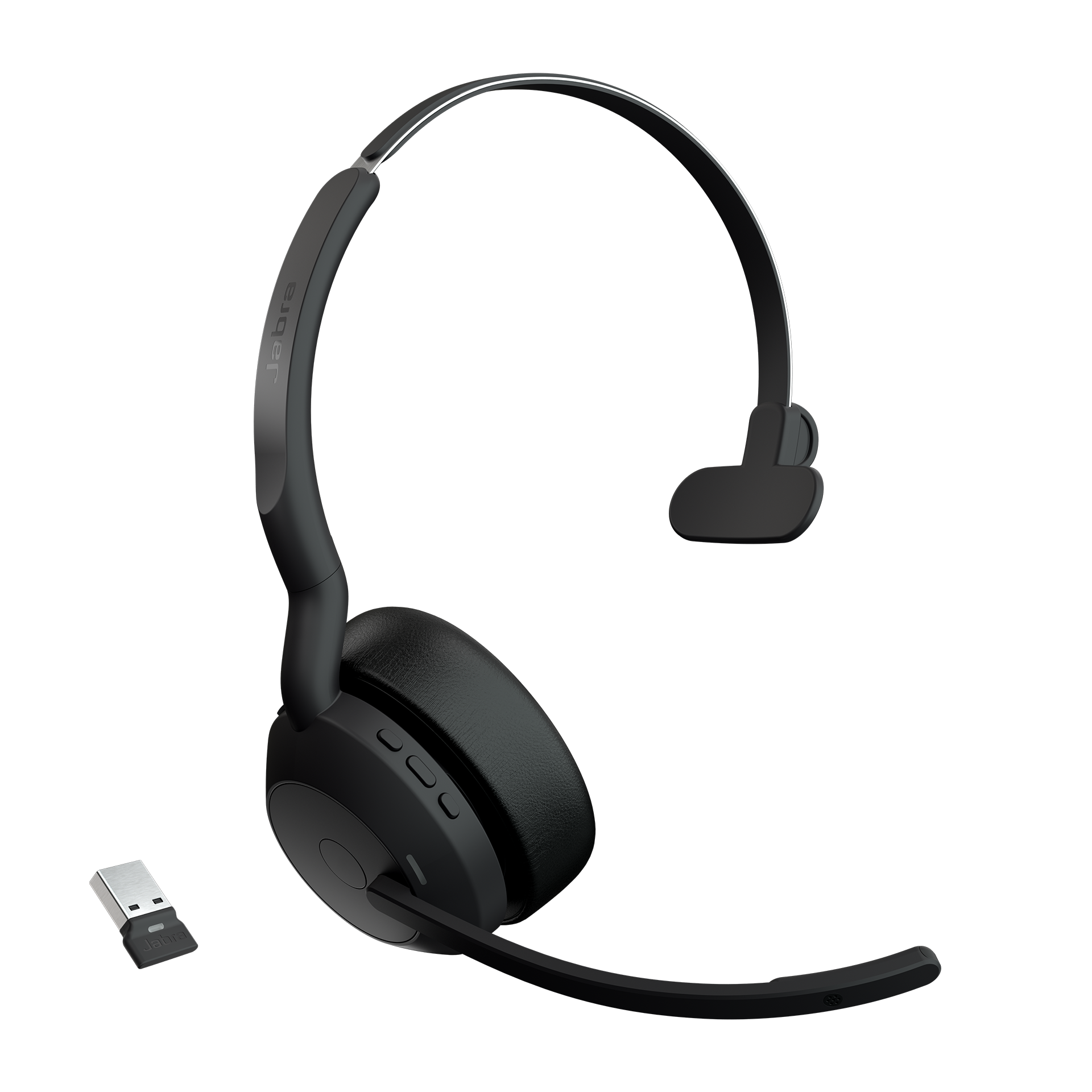 Jabra Evolve2 55 UC Mono USB Headset schwarz USB-A