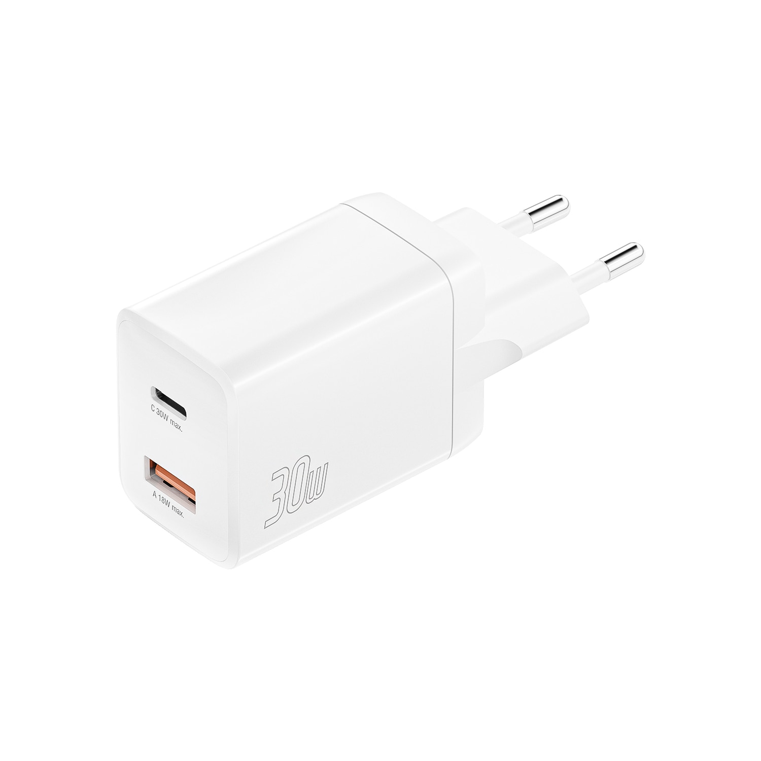 4smarts Ladegerät PDPlug Duos 30W 1xC, 1xA, weiß