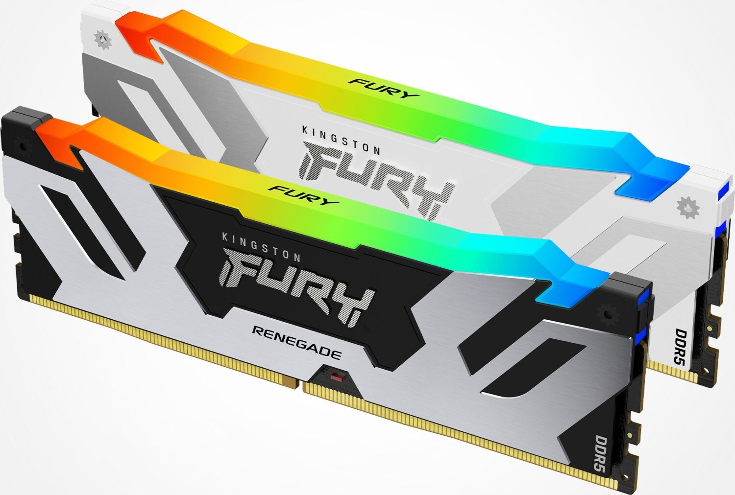 32GB (2x16GB) KINGSTON FURY Renegade RGB White DDR5-6000 CL32 RAM Speicher Kit