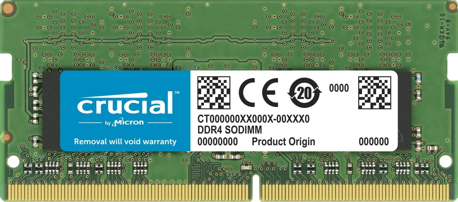 16GB Crucial DDR4-2400 CL17 PC4-19200 SO-DIMM für iMac 27" 2017