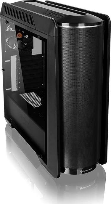 Thermaltake Versa C24 RGB Midi-Tower ATX Gehäuse schwarz, mit Sichtfenster