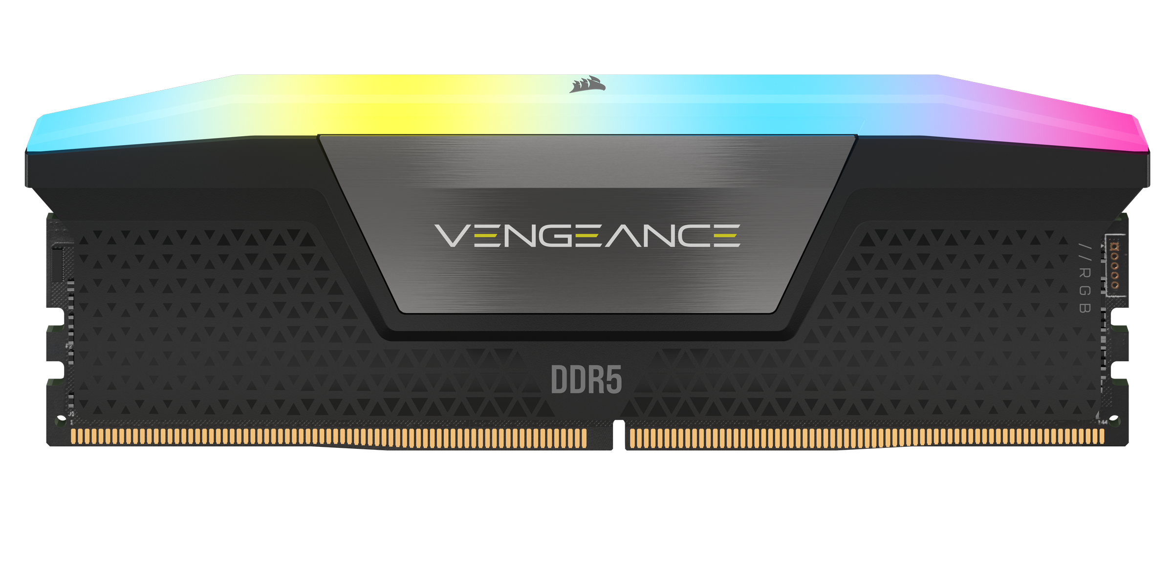 32GB (2x16GB) CORSAIR VENGEANCE RGB DDR5 5200 (PC5-41600) C40 1.25V - Black