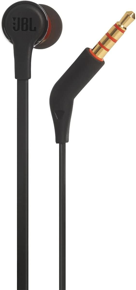 JBL T210 Schwarz - In Ear-Kopfhörer mit Mikrofon