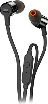 JBL T210 Schwarz - In Ear-Kopfhörer mit Mikrofon