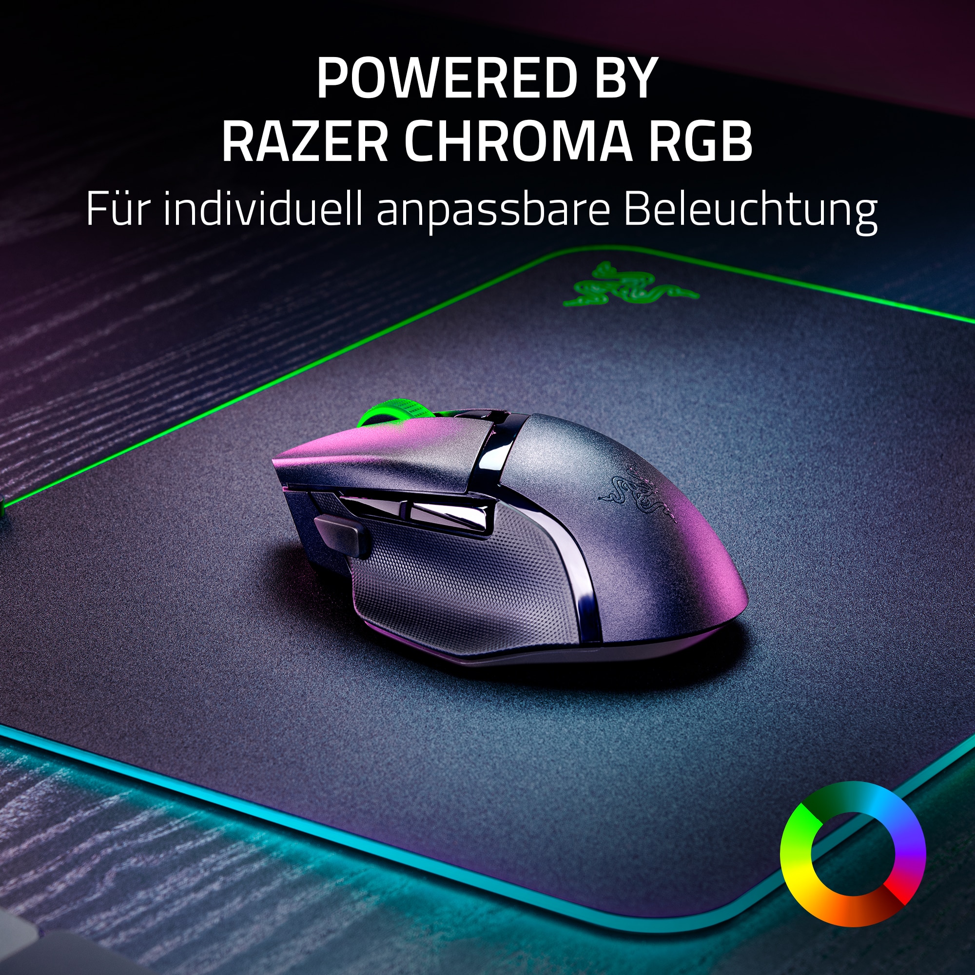 RAZER Basilisk V3 X HyperSpeed Ergonomische Gaming Maus