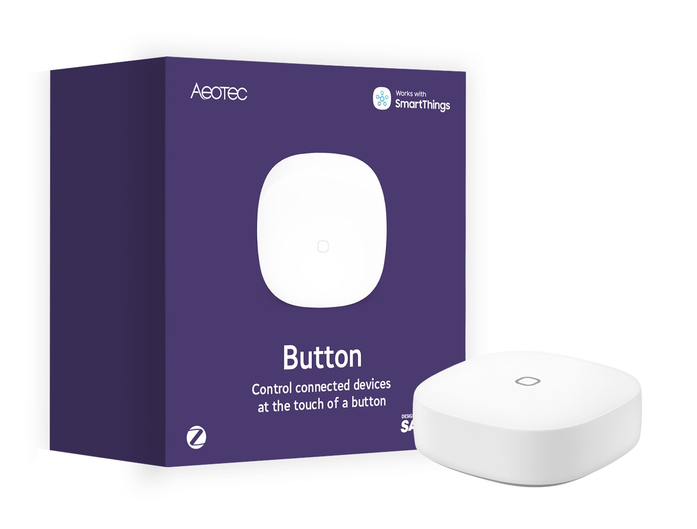 Aeotec Button Schaltaktor mit Dimmer weiß