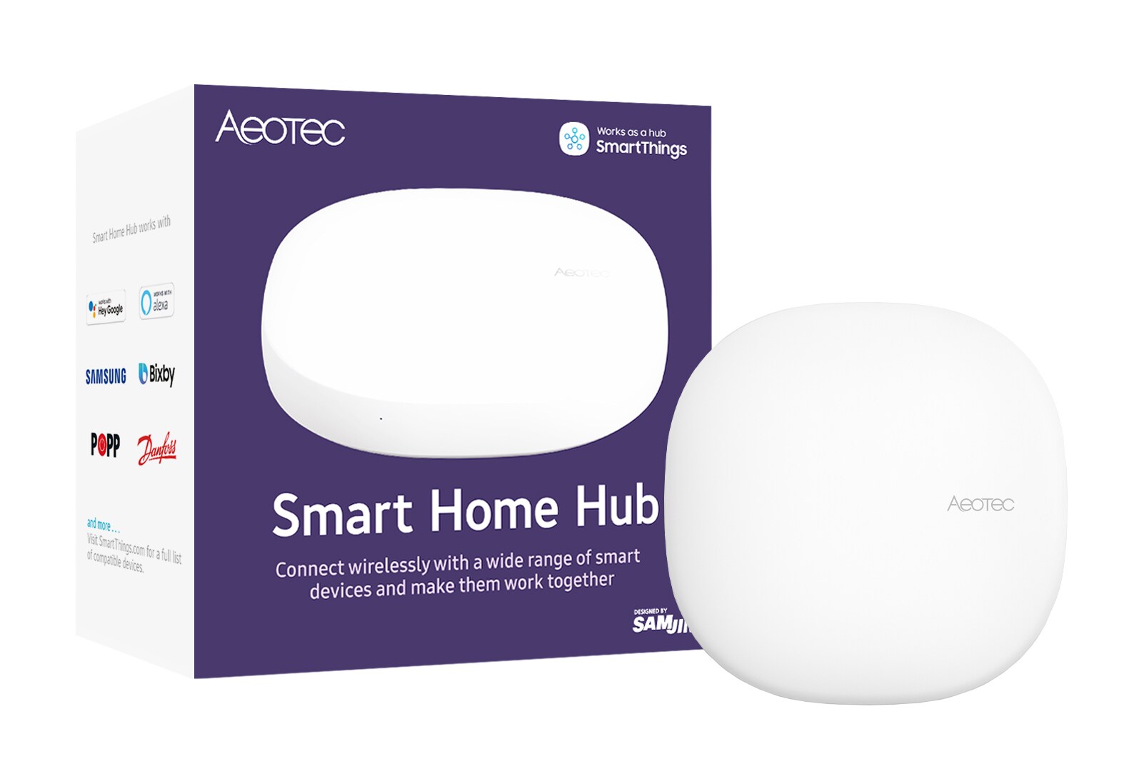 Aeotec Smart Home Hub, Zentrale weiß