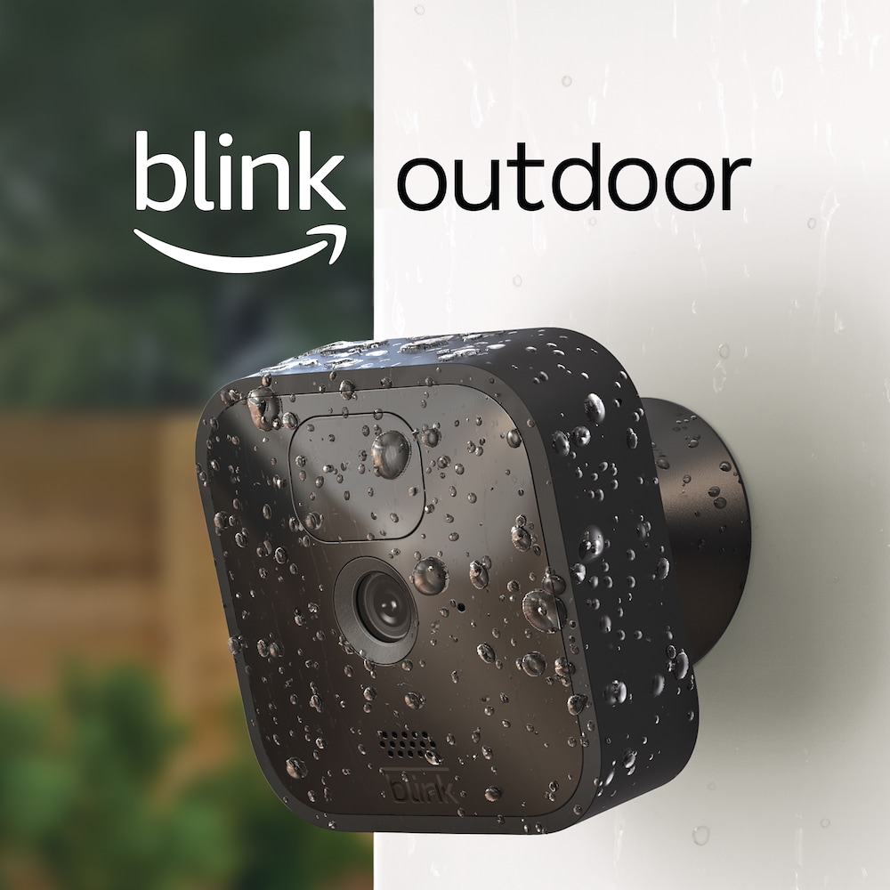 Blink Outdoor - 4 Kamera System HD-S.kamera inkl. Blink Sync-Modul &amp; Doorbell