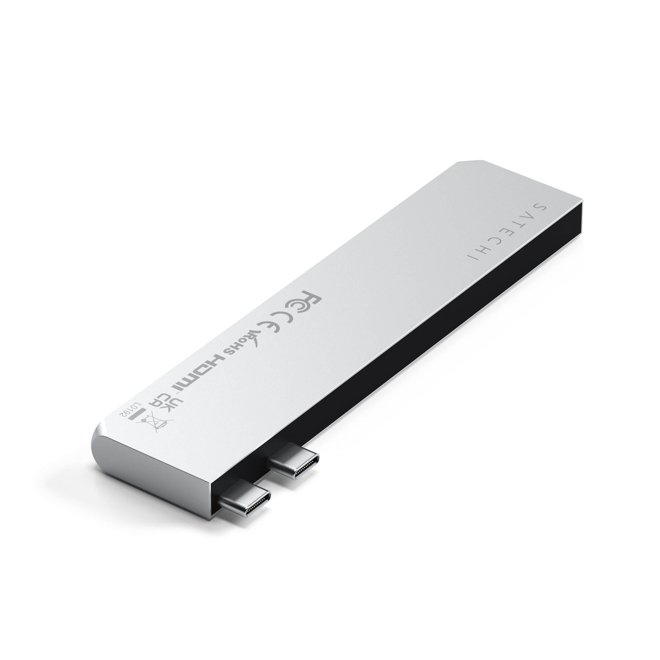 Satechi USB-C Pro Hub Slim Adapter Silver