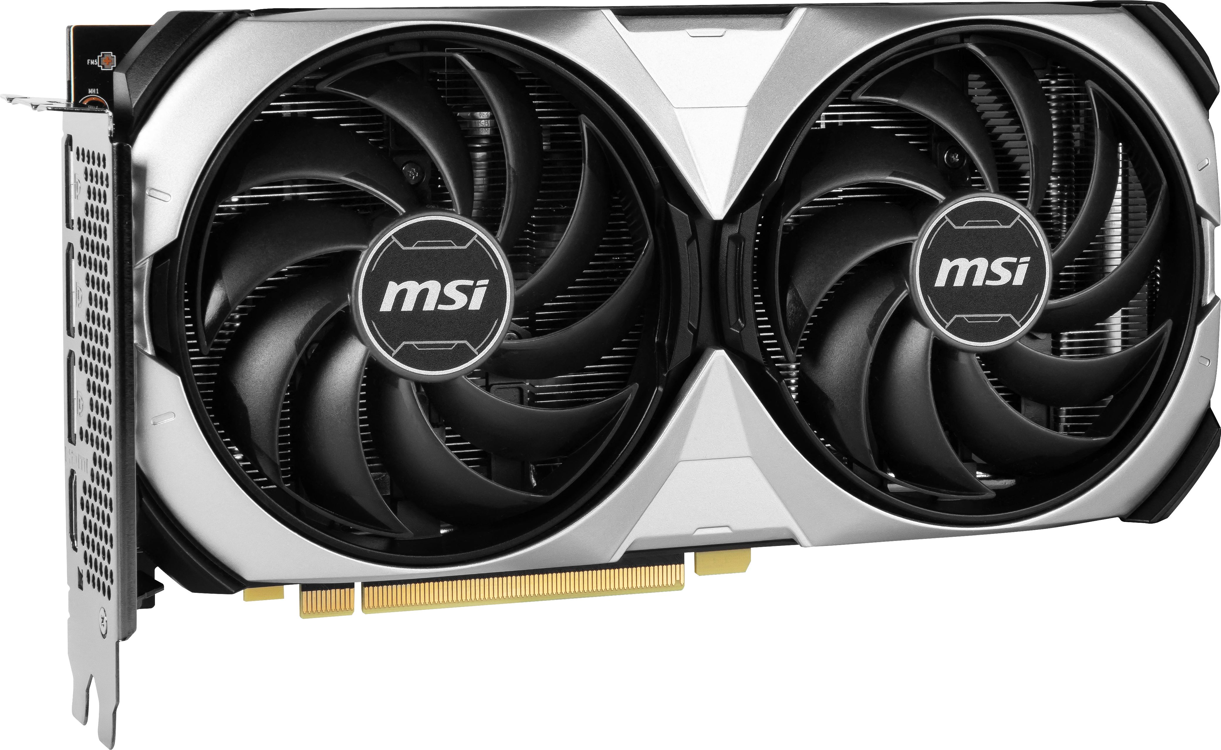 MSI GeForce RTX 4070 Ventus 2X OC 12GB GDDR6X Gaming Grafikkarte 3xDP/HDMI