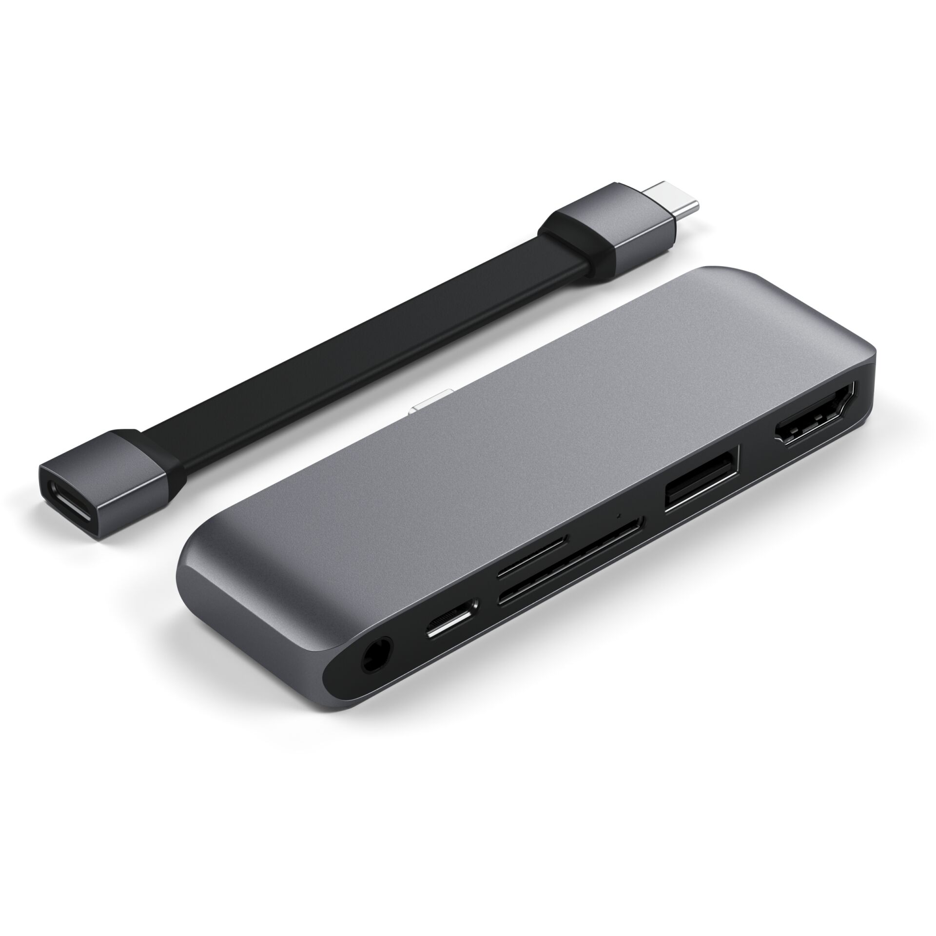 Satechi USB-C Mobile Pro Hub SD space grey