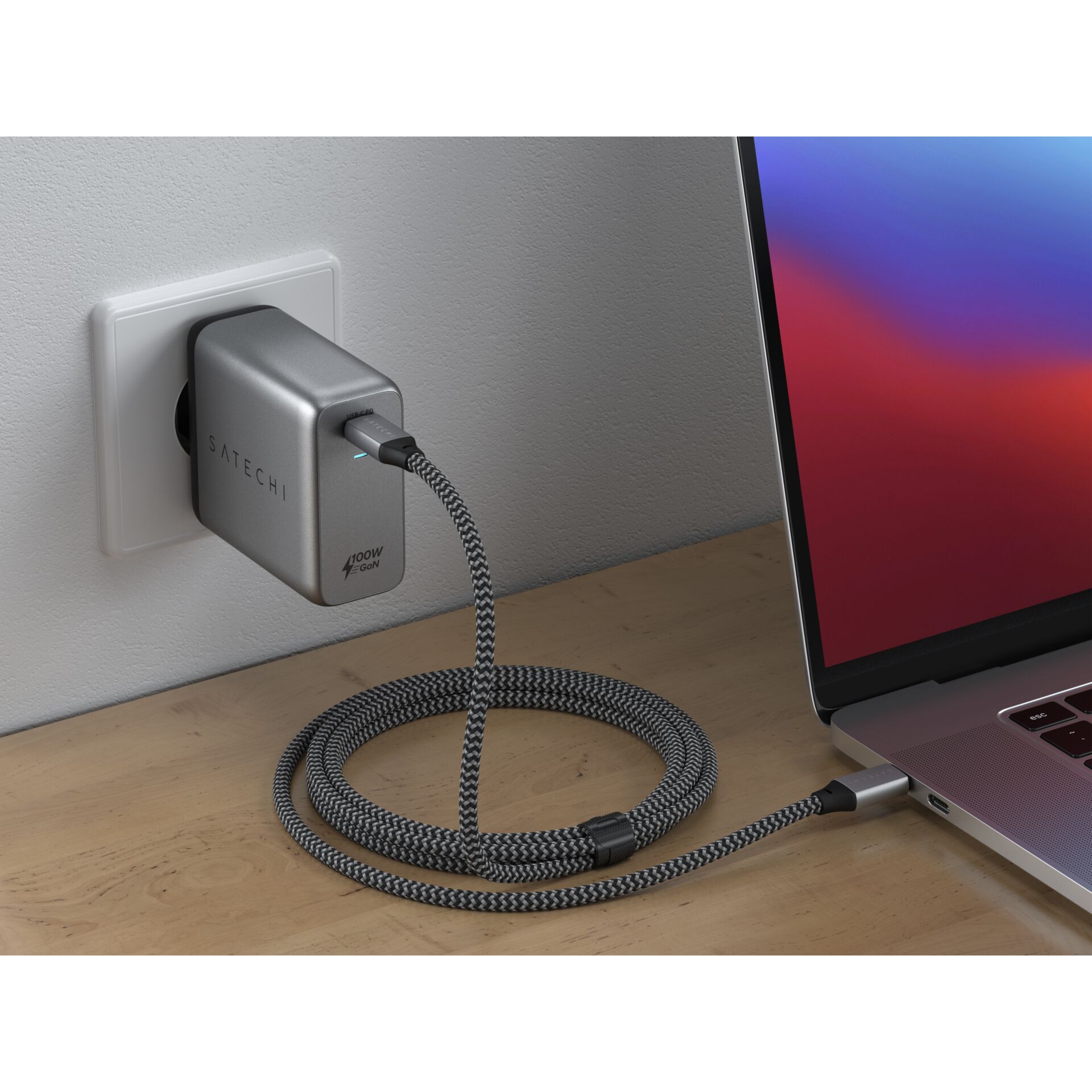 Satechi 100W USB-C PD GaN Wall Charger