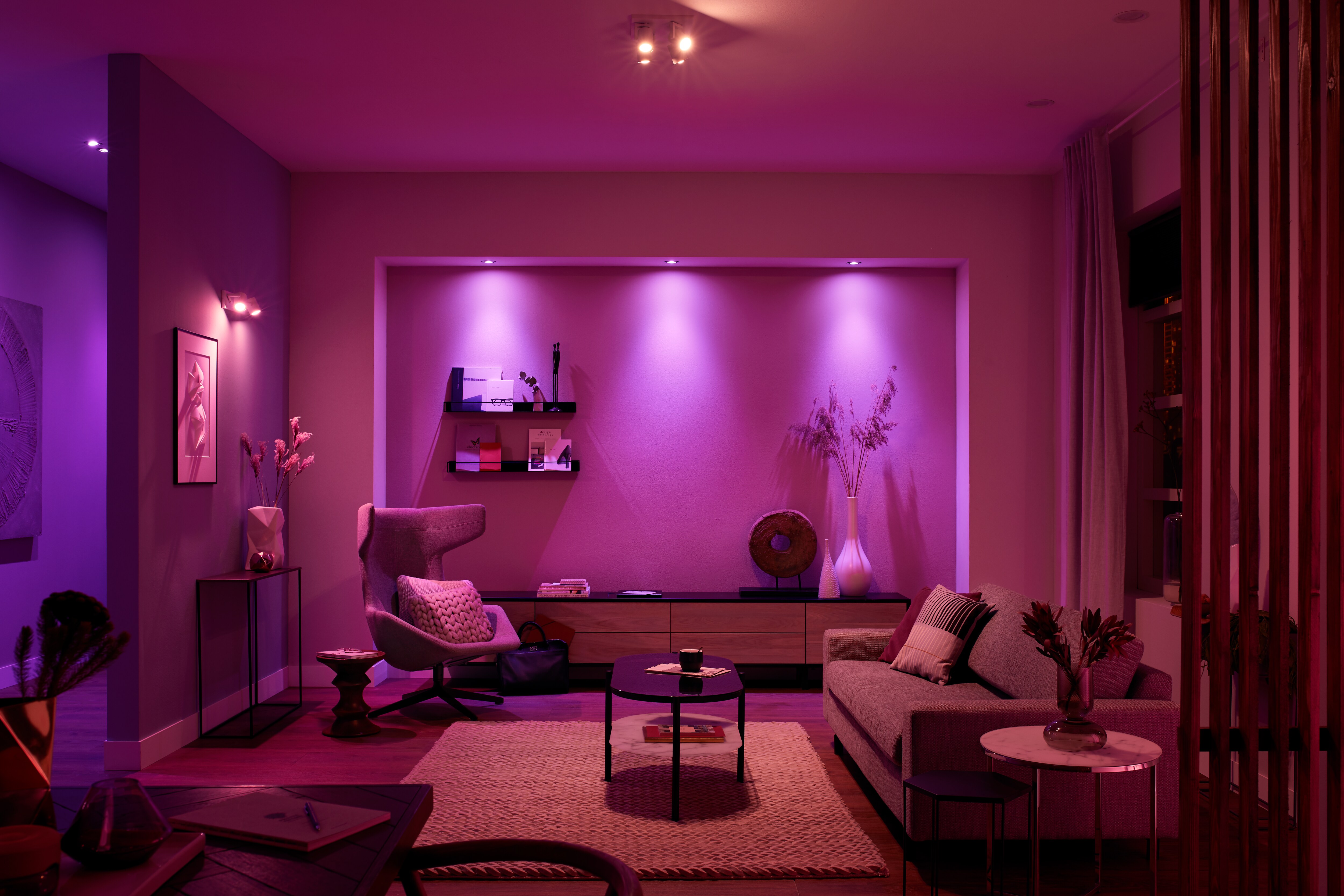 Philips Hue White &amp; Col. Amb. GU10 Dreierpack 3x230lm