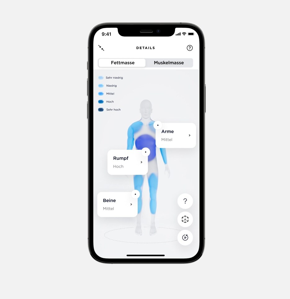 Withings Body Scan Körperwaage schwarz