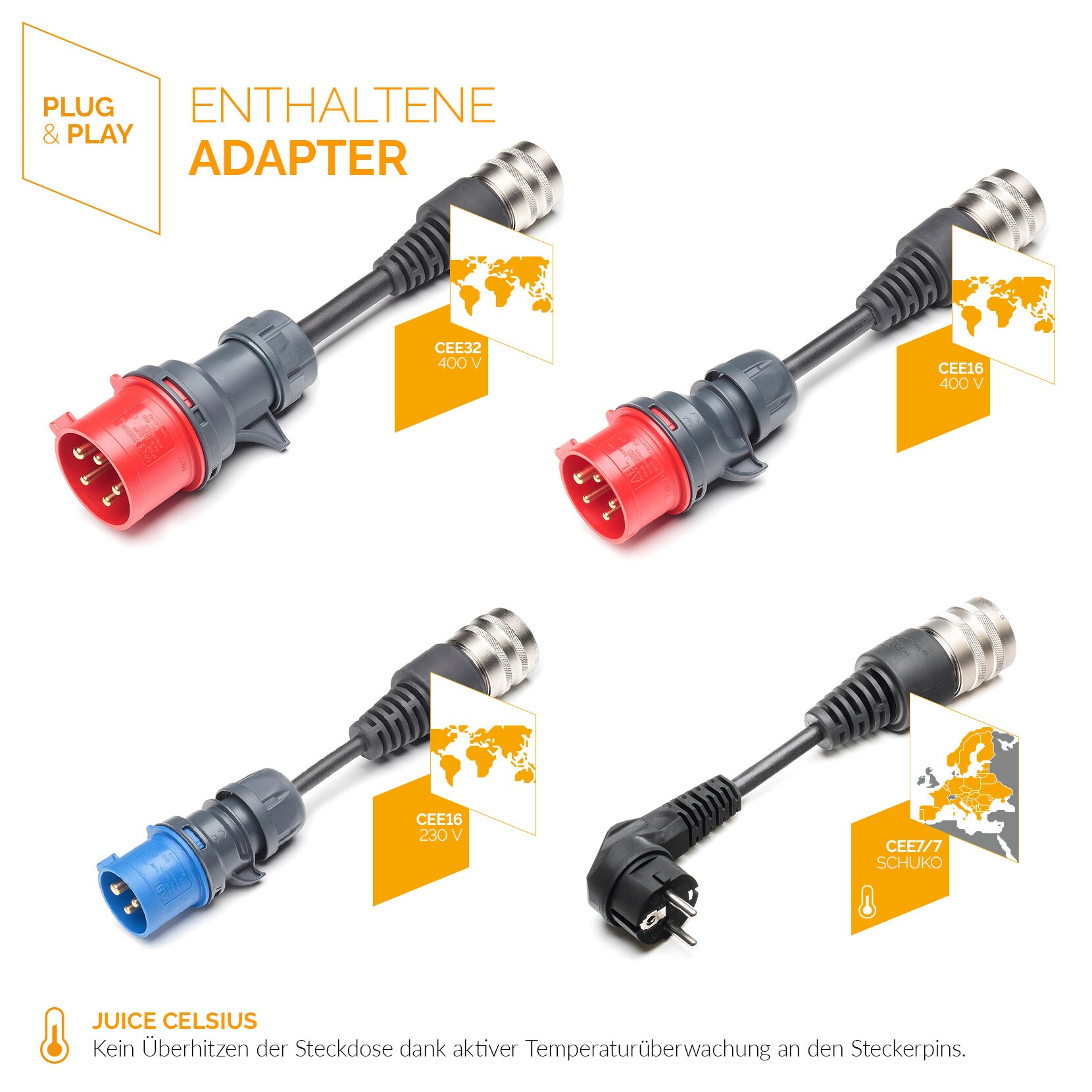 JUICE BOOSTER 3 air EU Traveller Set