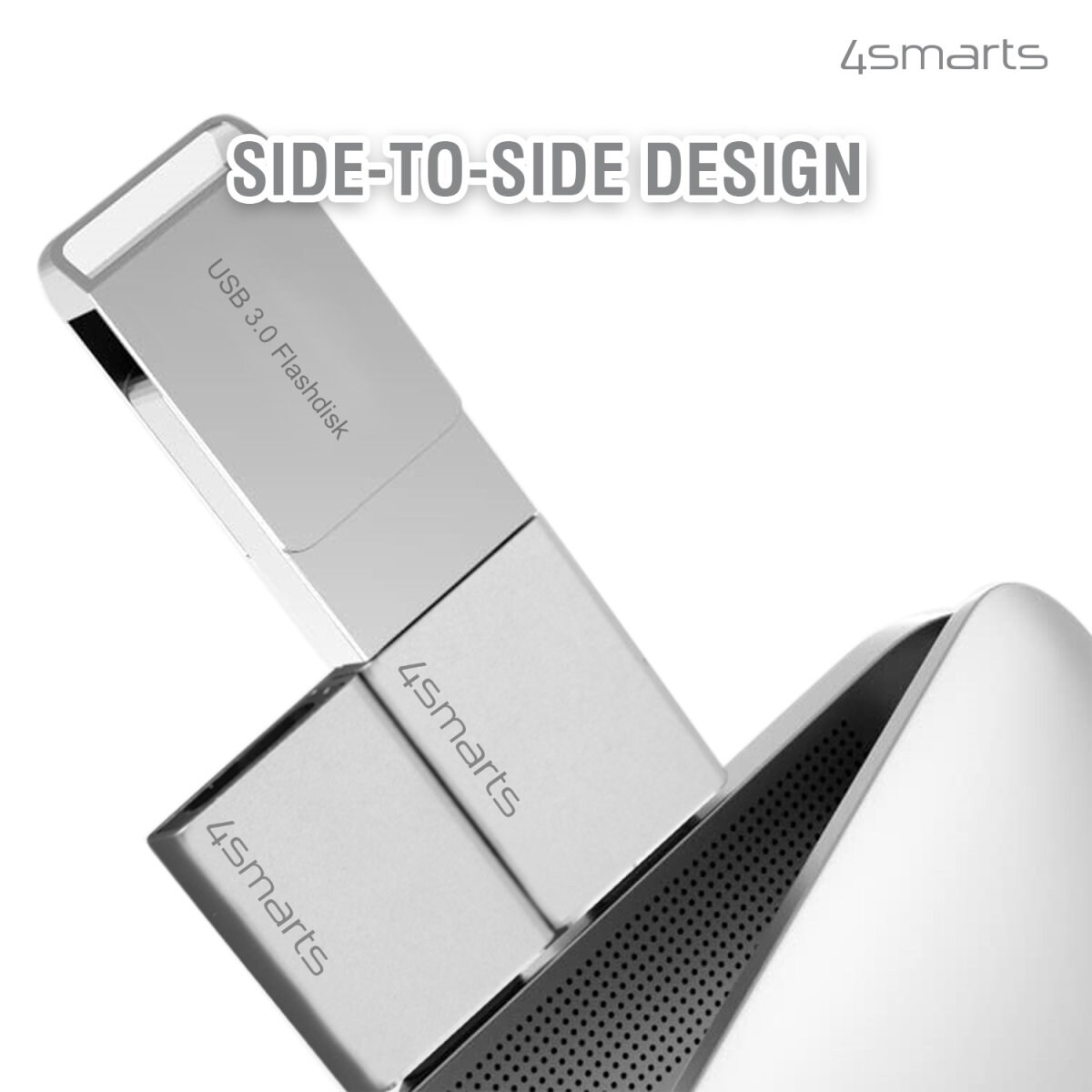 4smarts Passiver Adapter USB-A 3.0 auf USB-C 2er Set