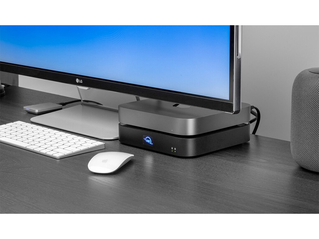 OWC miniStack STX Stackable Storage Enclosure with Thunderbolt Hub Xpansion