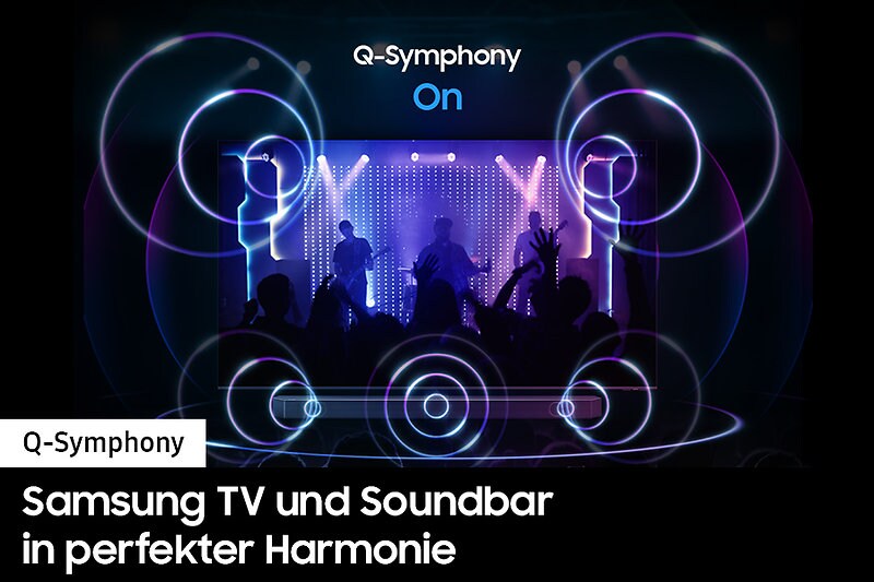 Samsung HW-Q64GC/ZG 3.1.-Kanal Q-Soundbar inkl. 6,5 Wireless Subwoofer,  schwarz ++ Cyberport